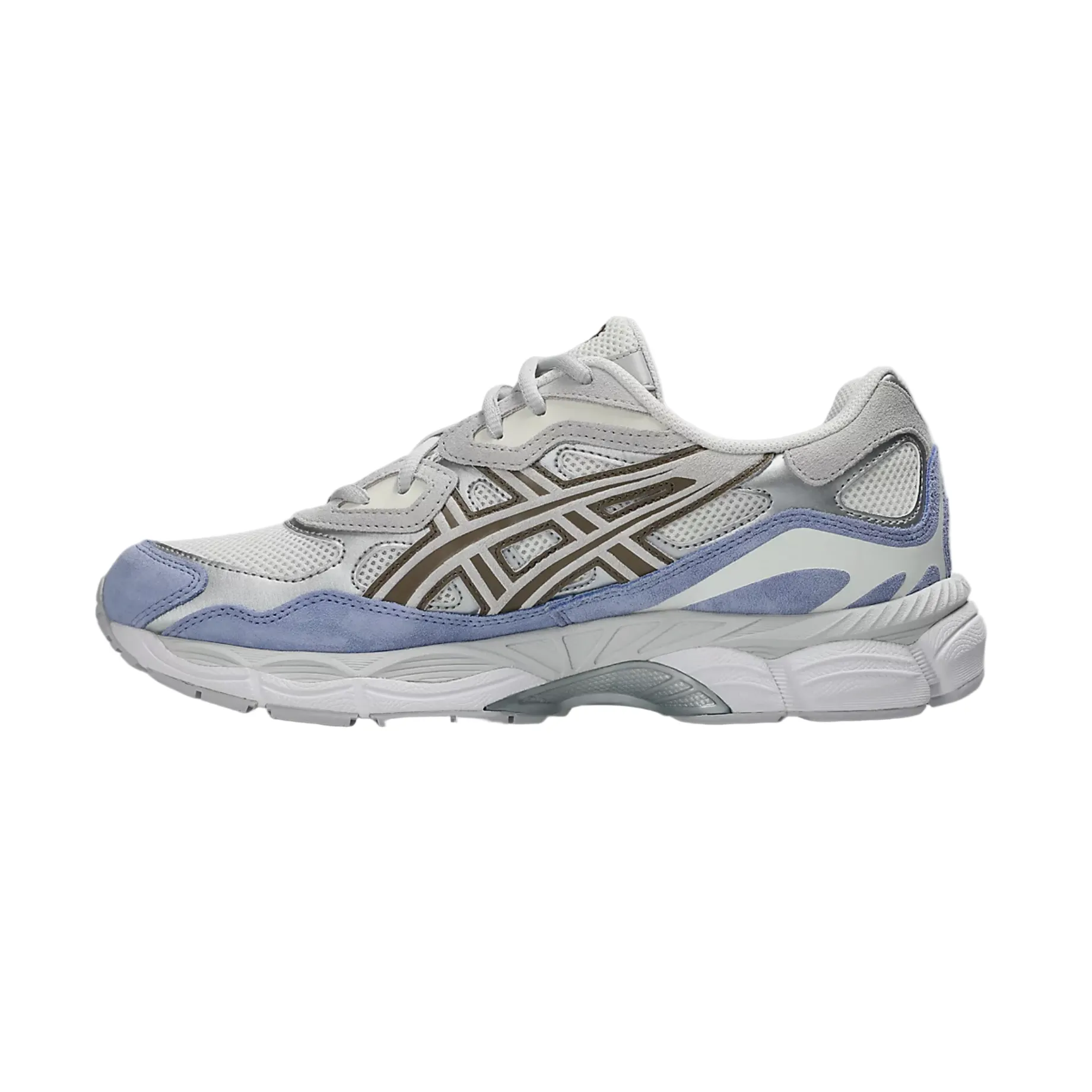 ASICS Gel-NYC Cream Cloud Grey Blue Asics Gel Game 8 Tennis Shoes