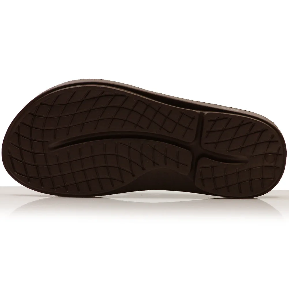 Japanese Running Shoes OOfos Men's OOriginal Recovery Flip - Mocha