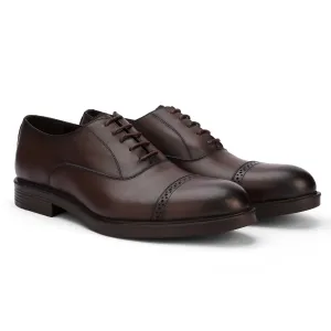 We Are Oxfords Not Brogues Brio Premium Oxford Shoes - (brown)