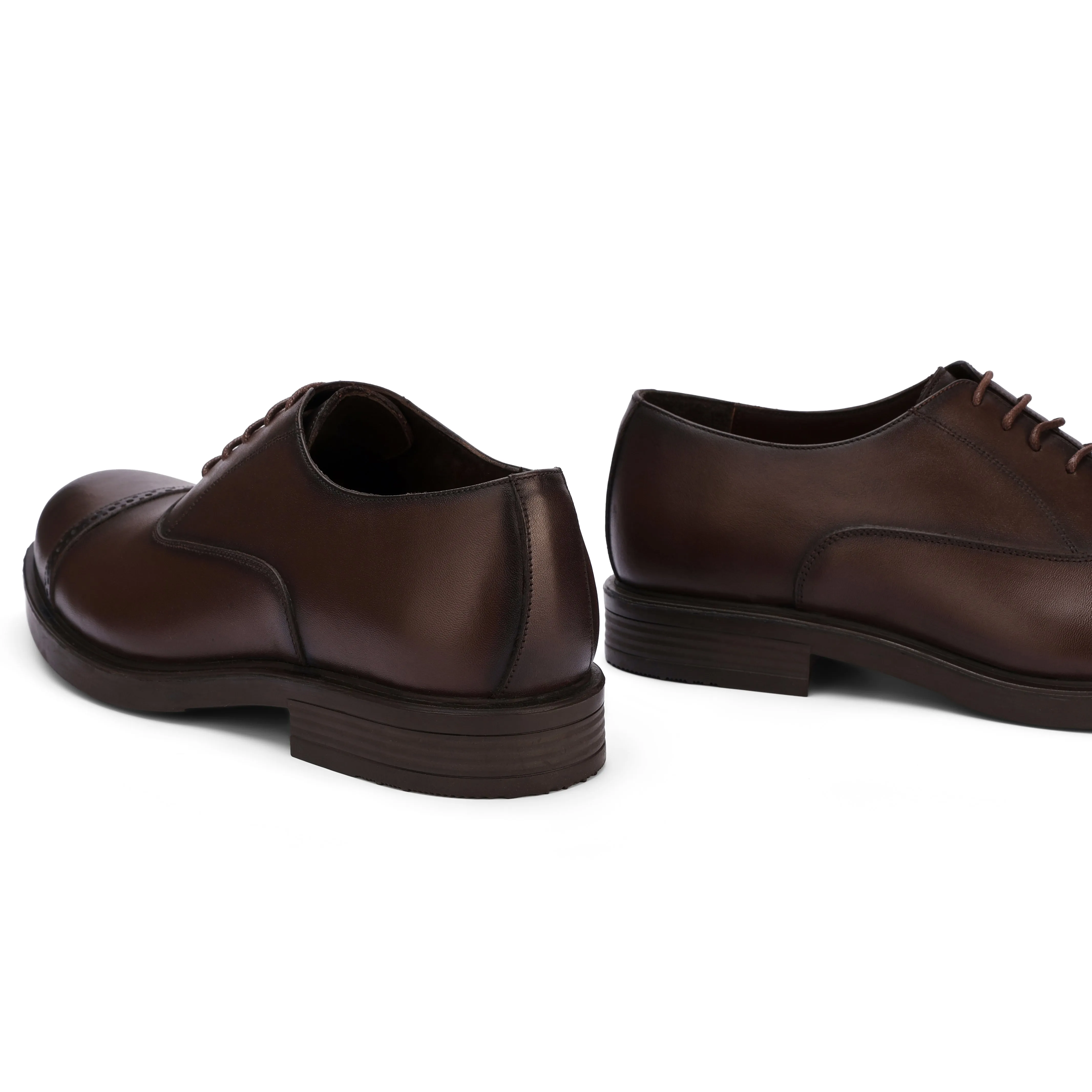 Comfy Oxfords Brio Premium Oxford Shoes - (brown)