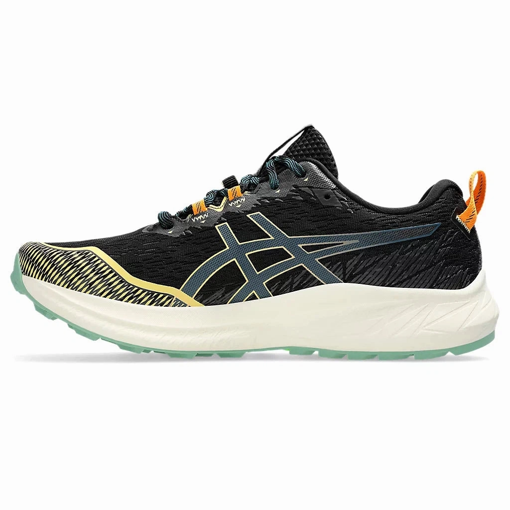 Men's Asics Fuji Lite 4 Black/Magnetic Blue Trail Running Shoes Comparison
