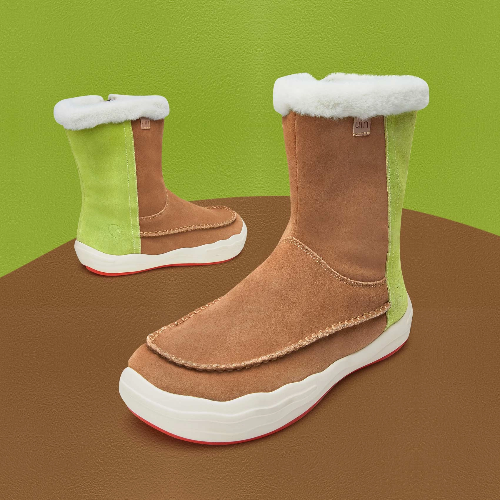 Boots Beige Fern Brown Andalusia IX Women