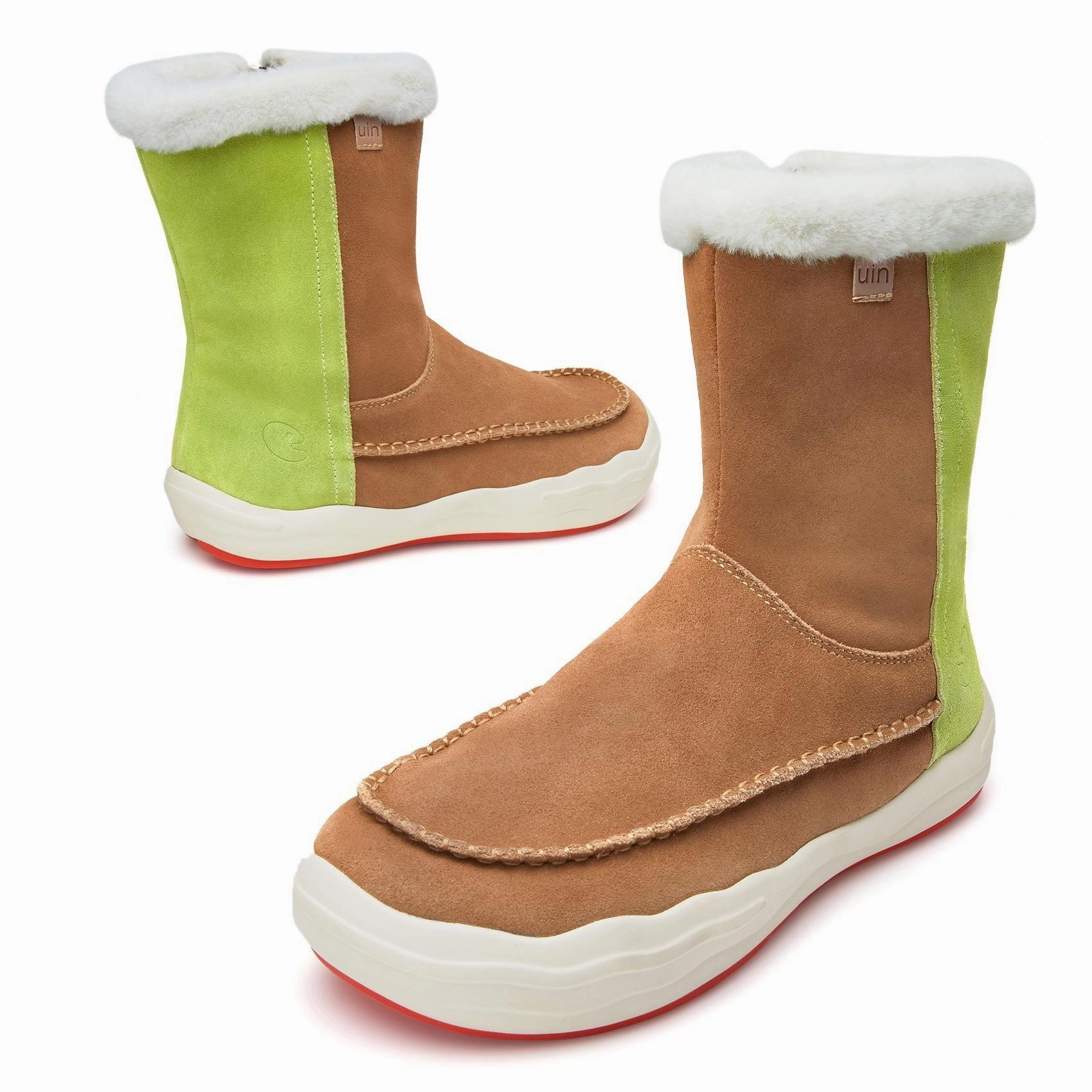 The Attico Boots Fern Brown Andalusia IX Women