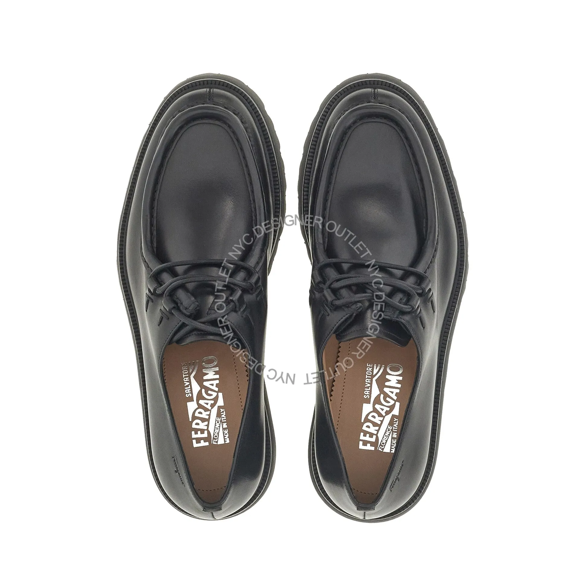 Ferragamo Italo Derby Oxfords Vibe Wingtip Oxford