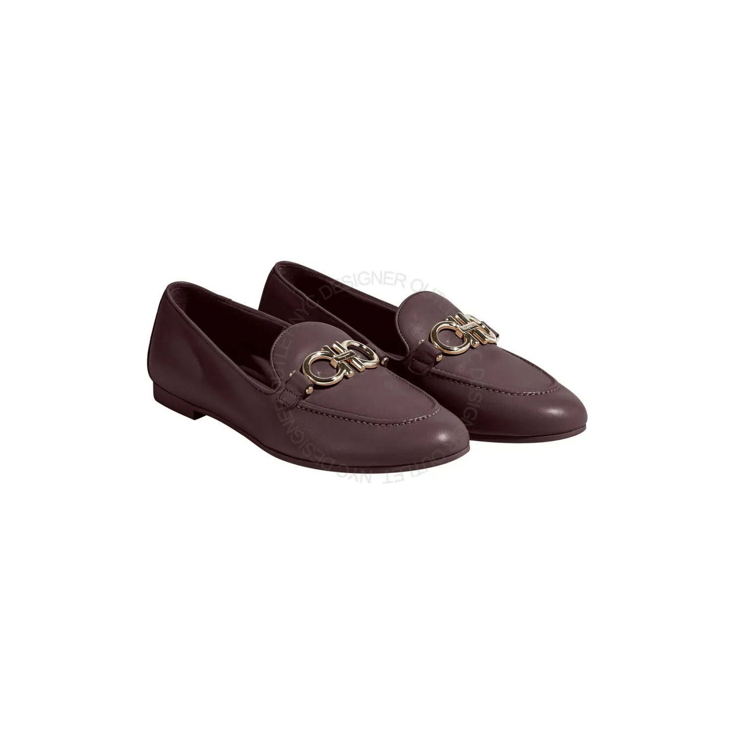Hemp Loafers Ferragamo Trifoglio Women Loafers