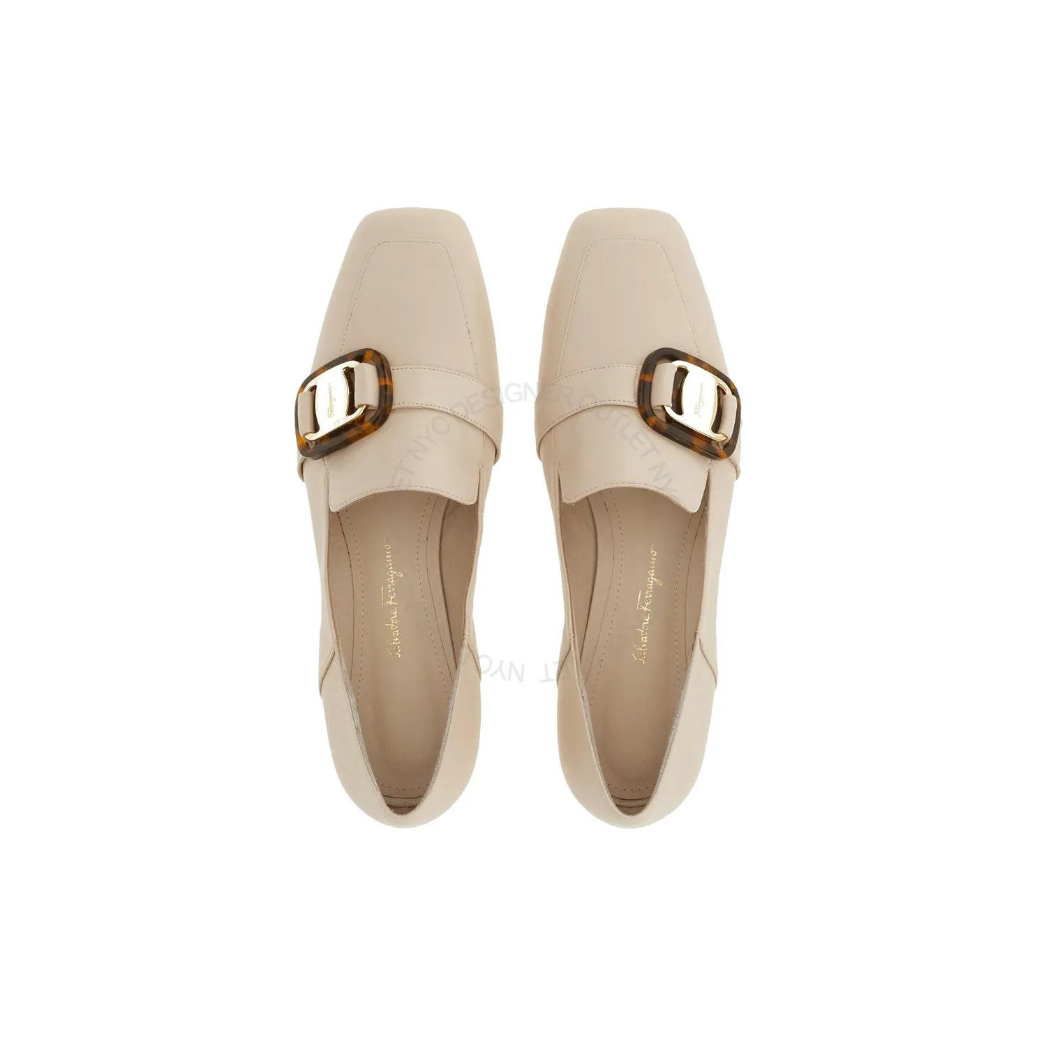 Ferragamo Wang Loafer Summer Charms Walk Suede Loafers