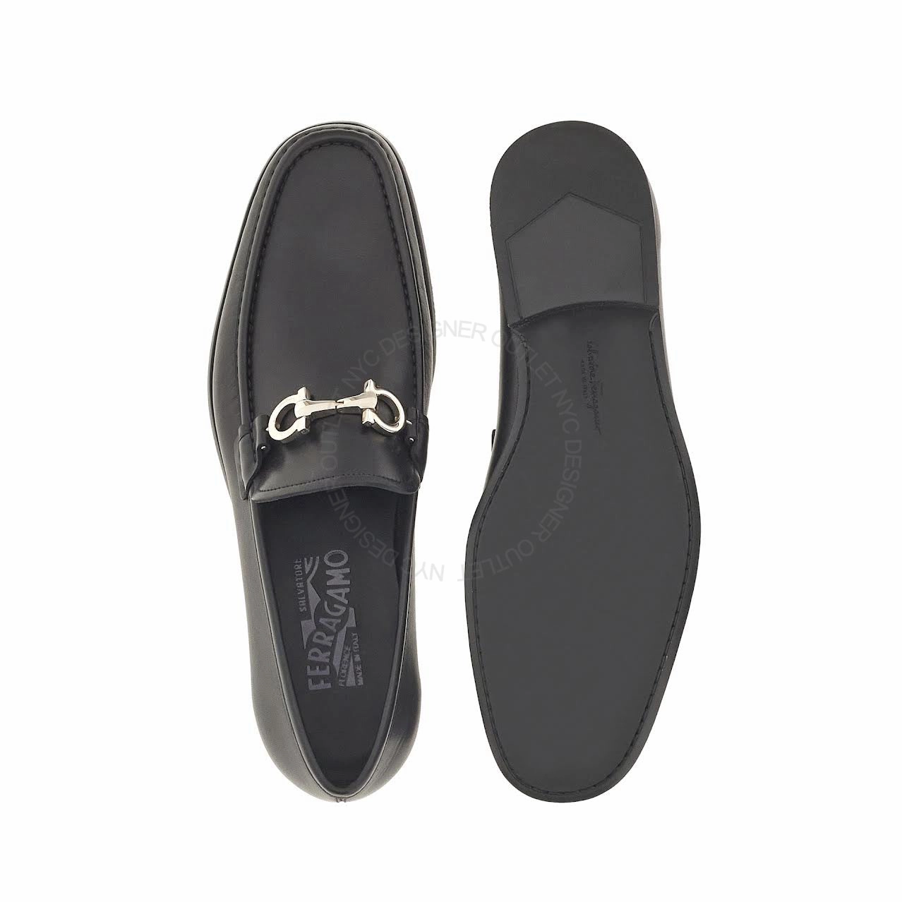 Monolith Brushed Leather Loafers Ferragamo Chris Loafers