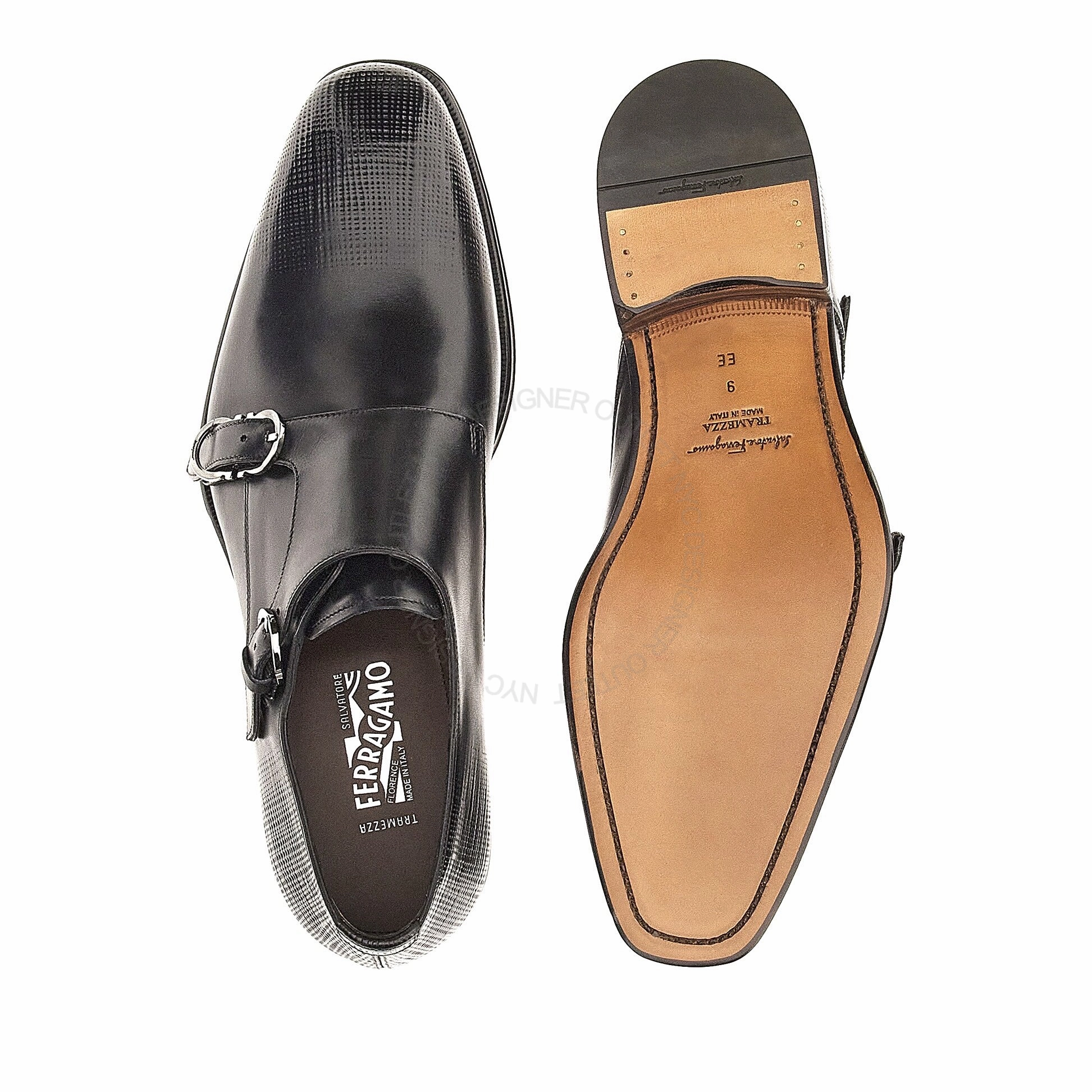 Ferragamo Newson Double Monk-Strap Loafers Johnson And Murphy Loafers