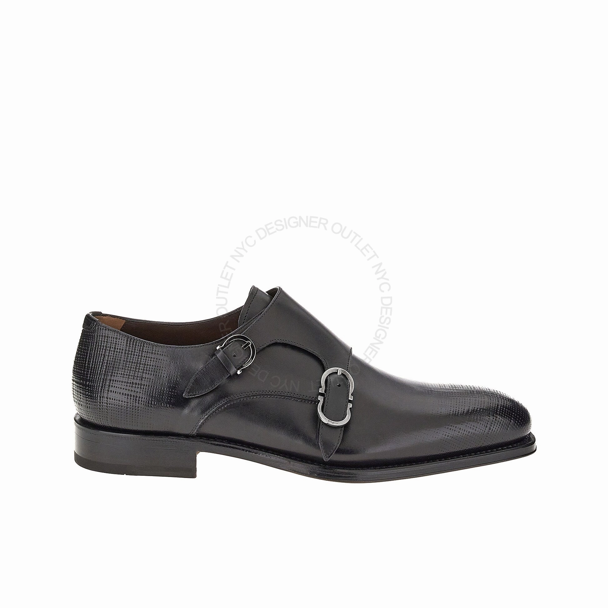 Ferragamo Newson Double Monk-Strap Loafers Tahari Loafers