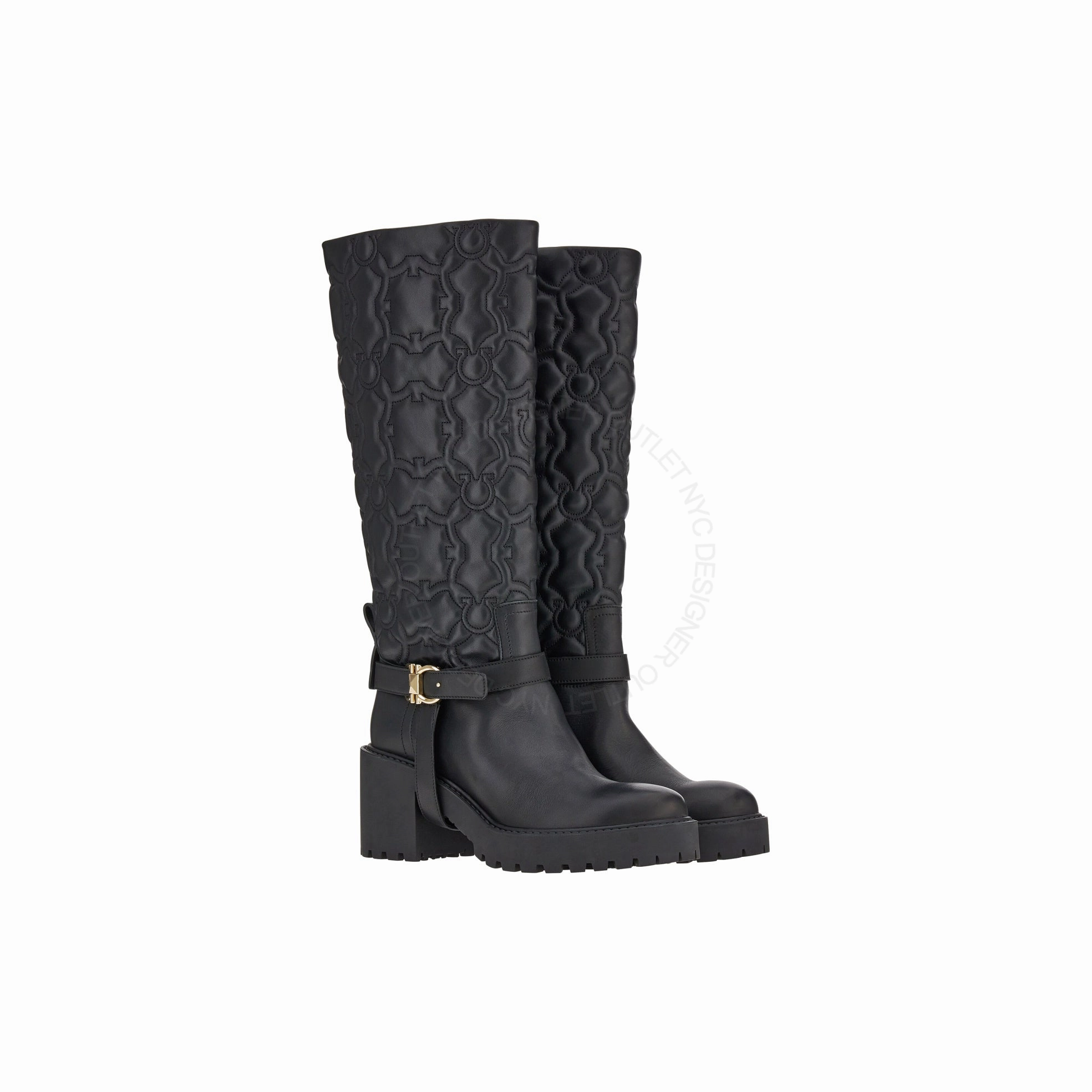 Ferragamo Shiran Women Boots Alpinestars Motocross Boots