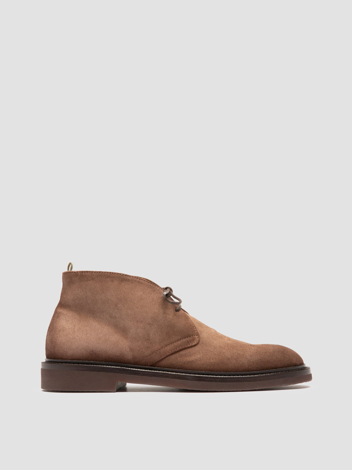 DUDE FLEXI 004 - Brown Suede Chukka Boots Boots In Wide Sizes