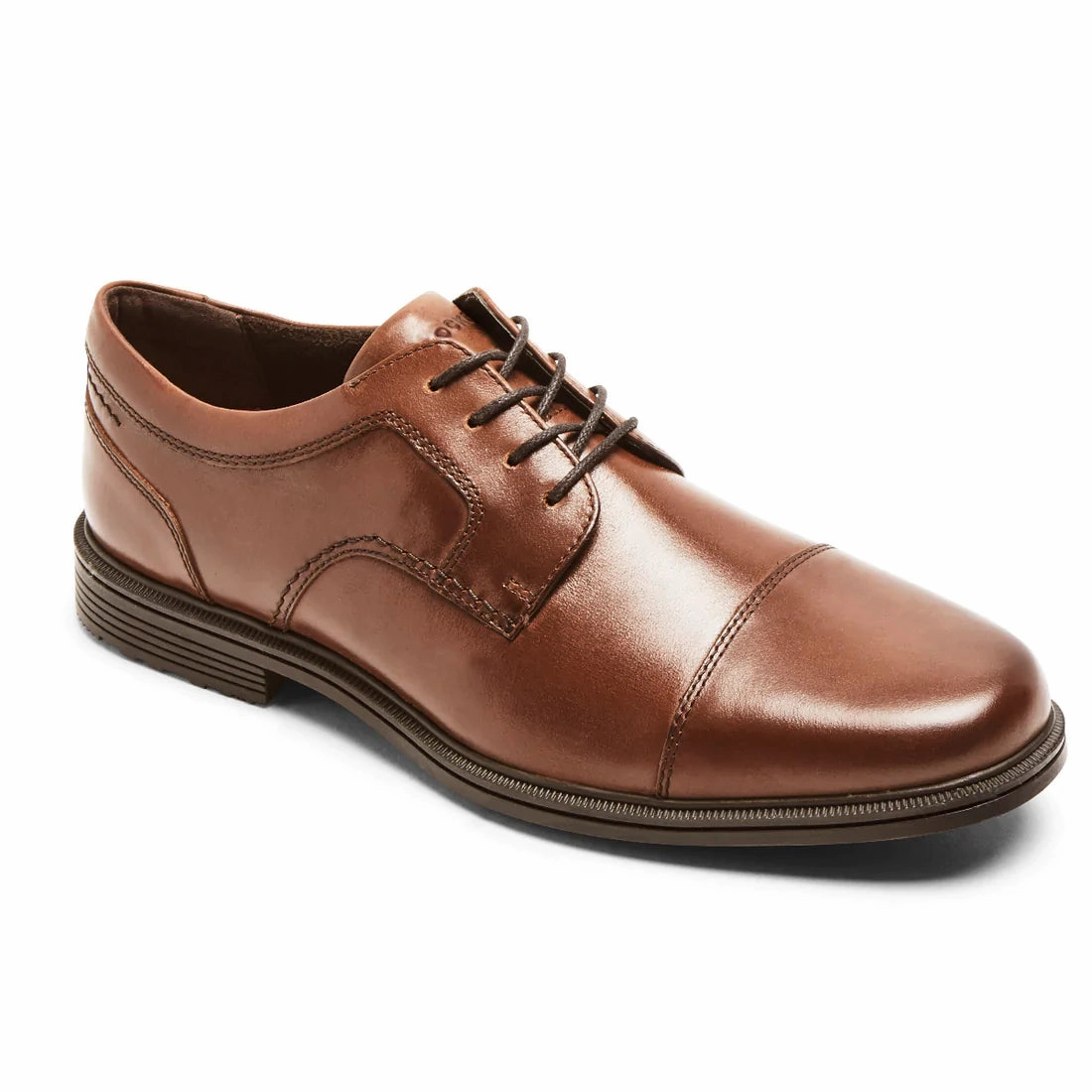 Rockport Men's Taylor Waterproof Cap Toe Oxford - Tan Desert Oxfords