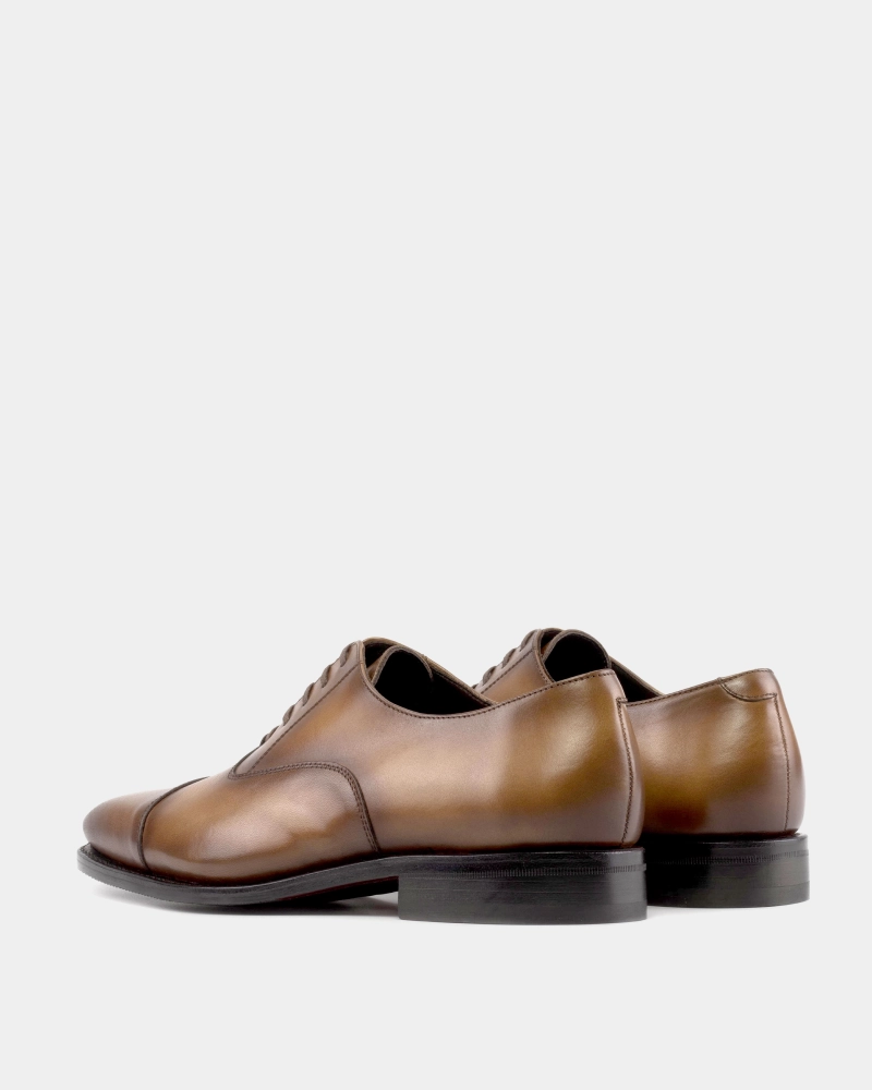 Outlet - Tobacco Cap Toe Oxford Oxford Boots
