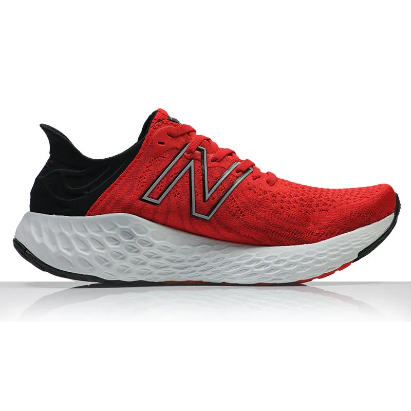 New Balance Fresh Foam 1080v11 Men's 2E Wide Fit Running Shoe - Velocity Red/Team Red Best Running Shoes Bad Knees
