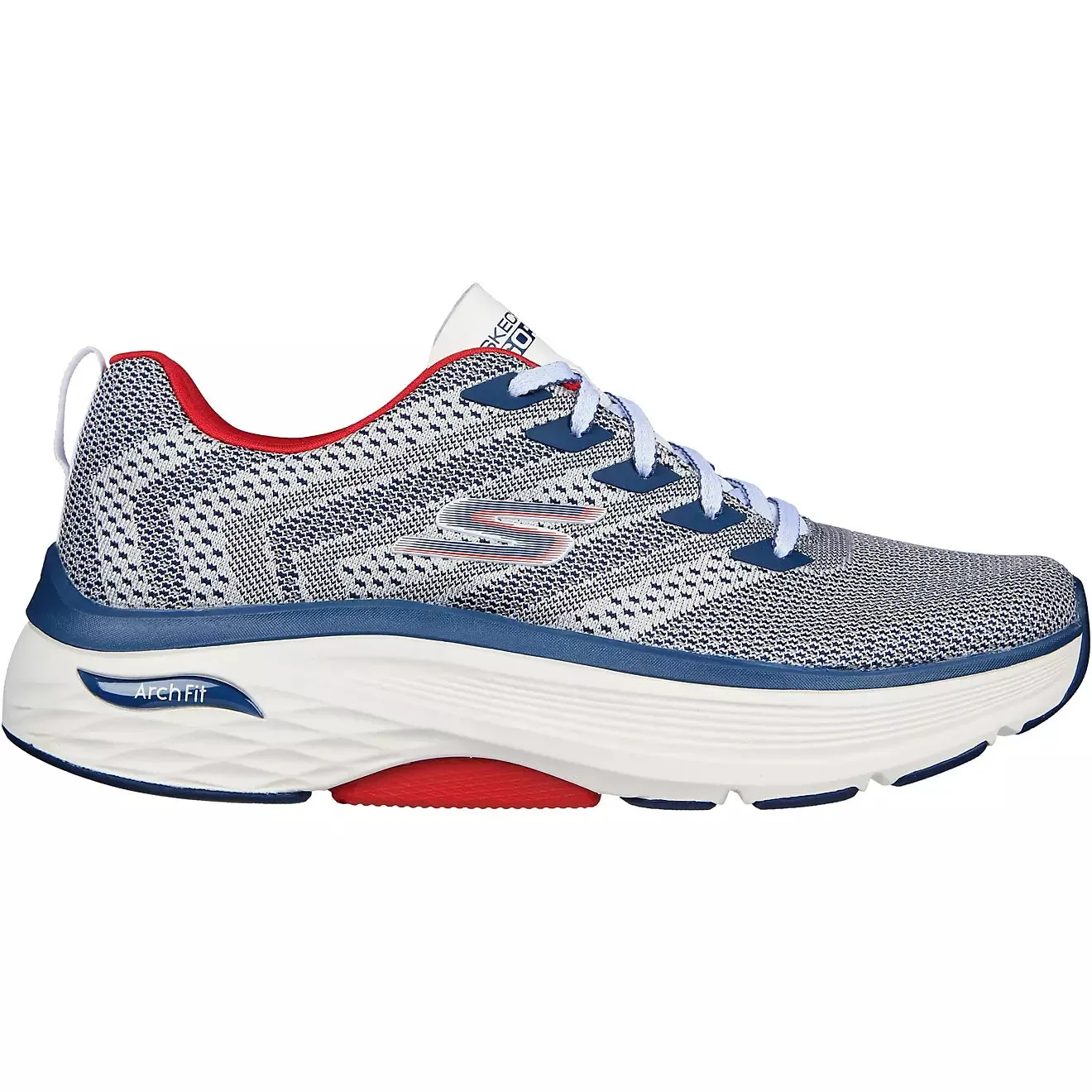 SKECHERS MAX CUSHIONING ARCH FIT - 220338 - WHT Jordan Running Shoes