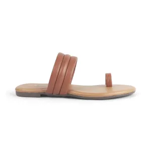 Closed Toe Dress Shoes Tresmode Ceflat Tan Women's Dress Flats