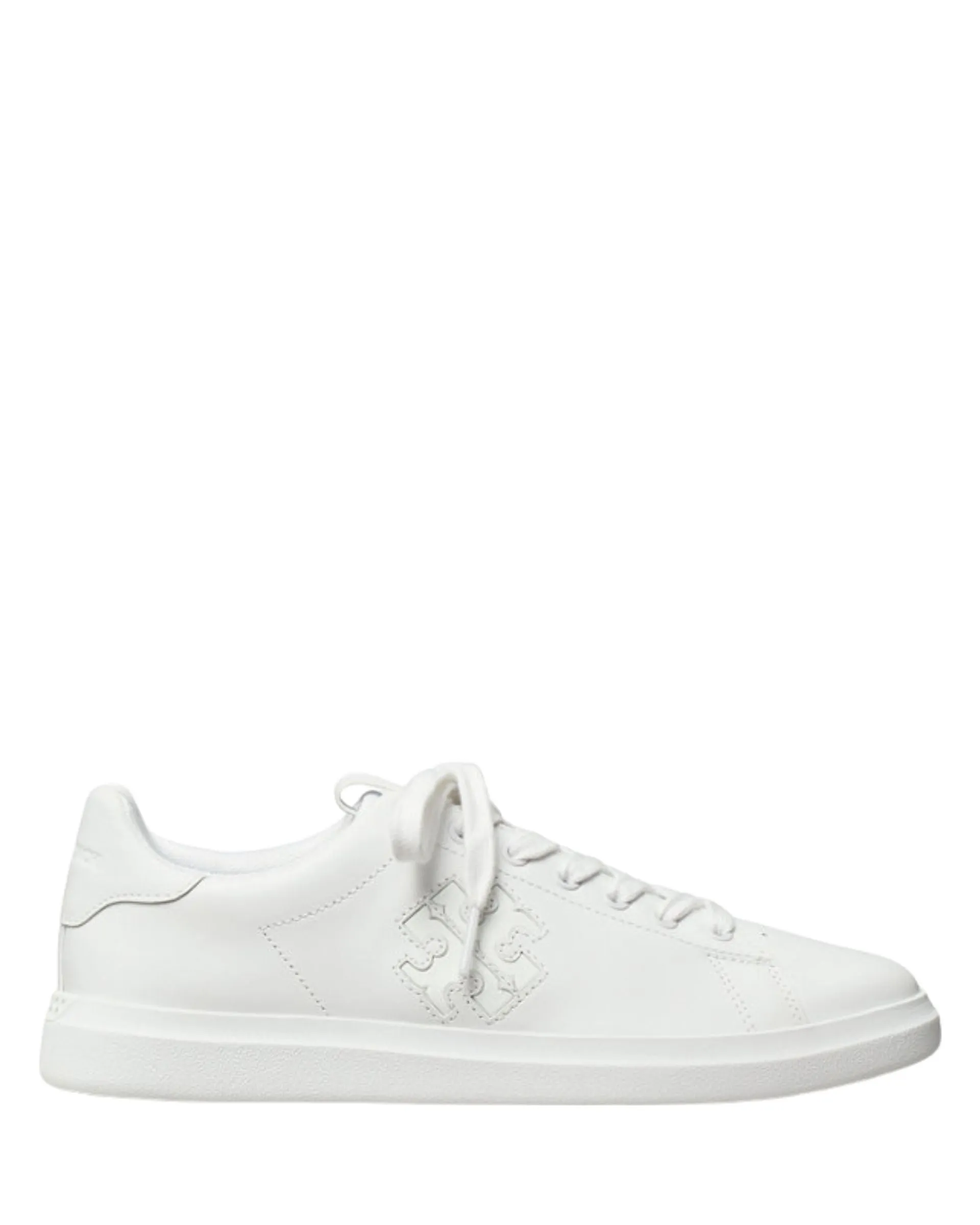 Hightop Sneakers Double T Howell Court White/White Leather
