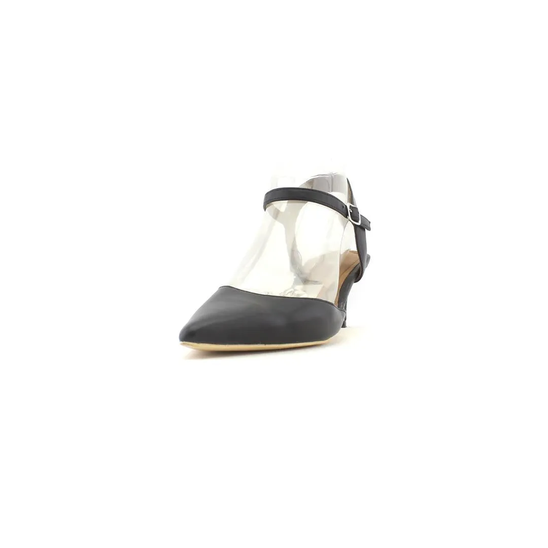 '-14TH & UNION . Navy Heel Sandals