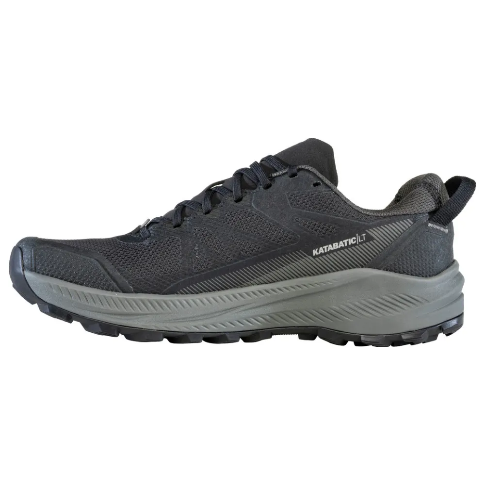 Low Waterproof Hiking Shoes Oboz Katabatic LT Low GTX Black Sea Waterproof Hiking Shoe (Men's)