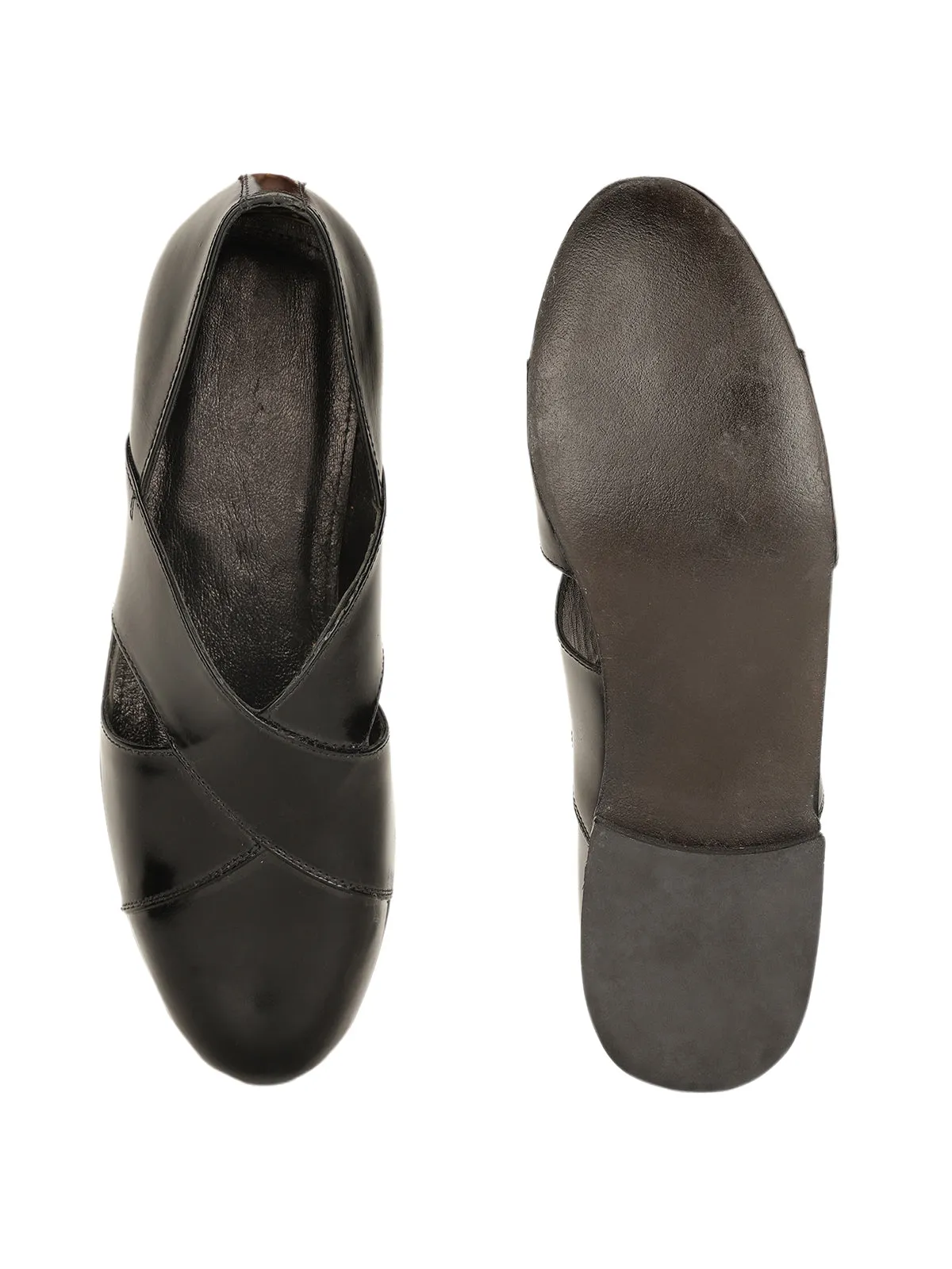 Esme Leather Ethnic Peshawaris Best Sandals For Sweaty Feet