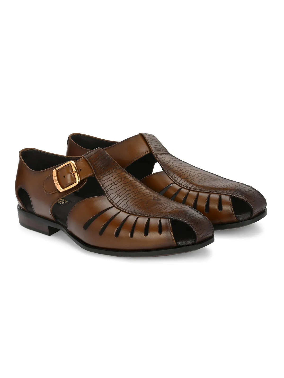 Sandals For Women Roman Leather Ethnic Peshawari Sandals