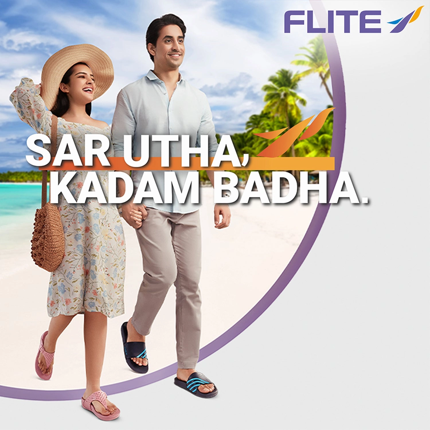 Slide Sandal Flip-flops For Women FL 472