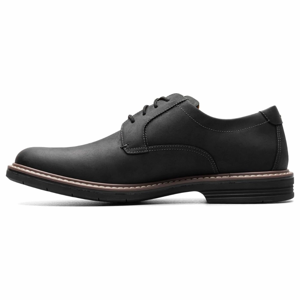Florsheim Norwalk Plain Toe Black Multi Oxford (Men's) Oxfords Casual Dining Menu
