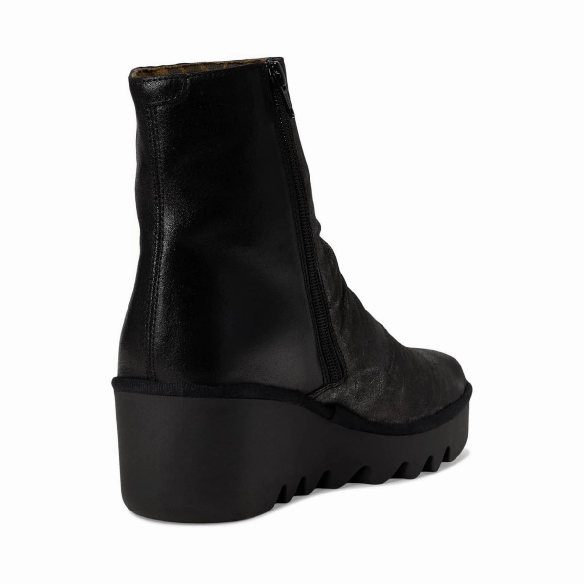 Knee High Winter Boots Fly London Women's BAAN538FLY Silver/Black