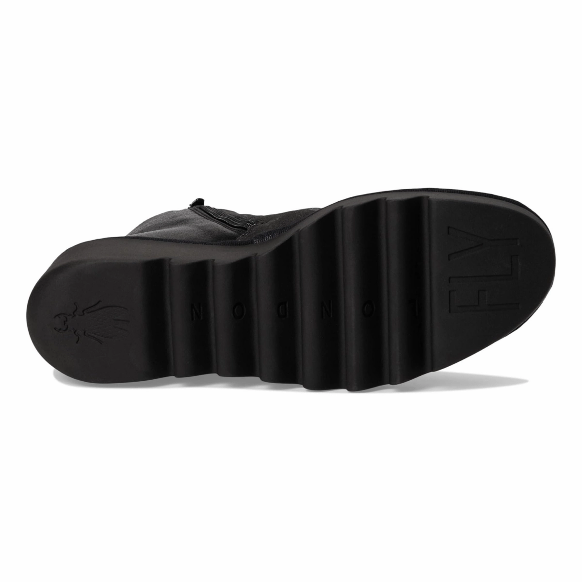 Fly London Women's BAAN538FLY Silver/Black Ariat Work Boots