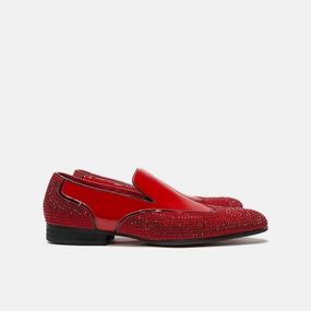 Fonzie Slip On Wingtip Dress Shoes Fluff Slides