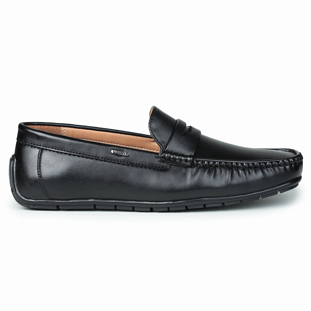 Best Venetian Loafers Fortune (Black) Penny Loafer Shoes For Men Fdy-206 By Liberty