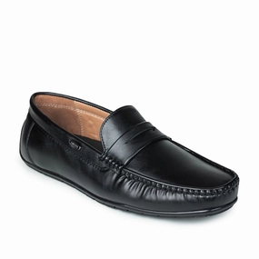 Fortune (Black) Penny Loafer Shoes For Men Fdy-206 By Liberty Jacques Soloviere Loafers