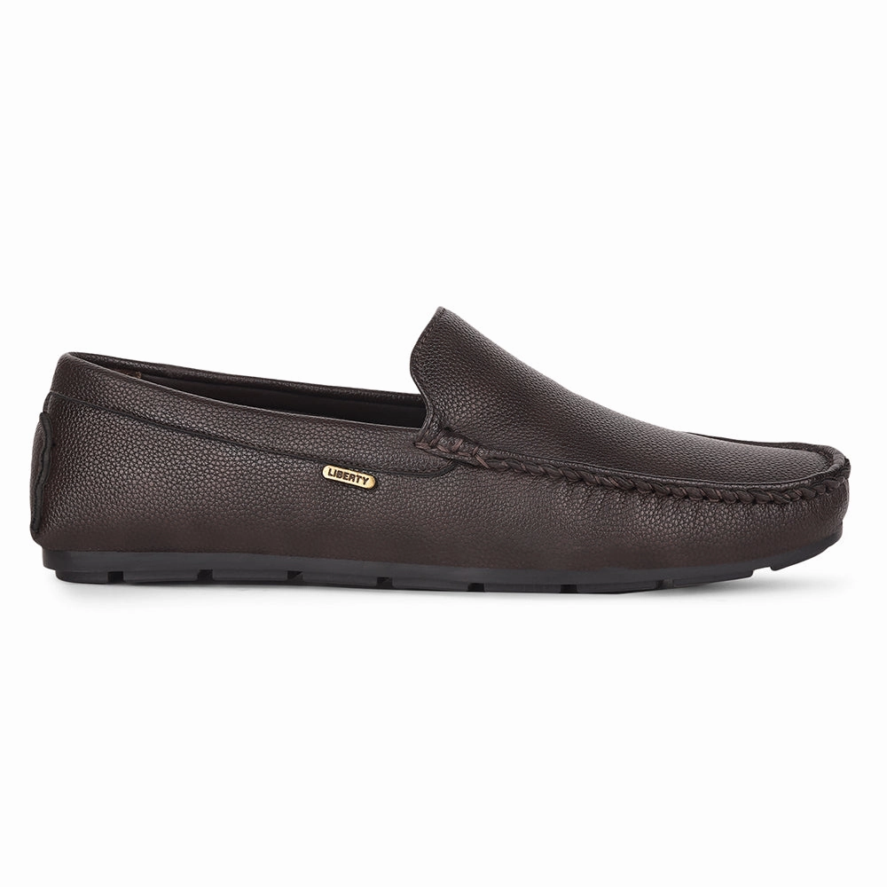Fortune Brown Loafers For Men VCL-108 By Liberty Doc Martin Loafers