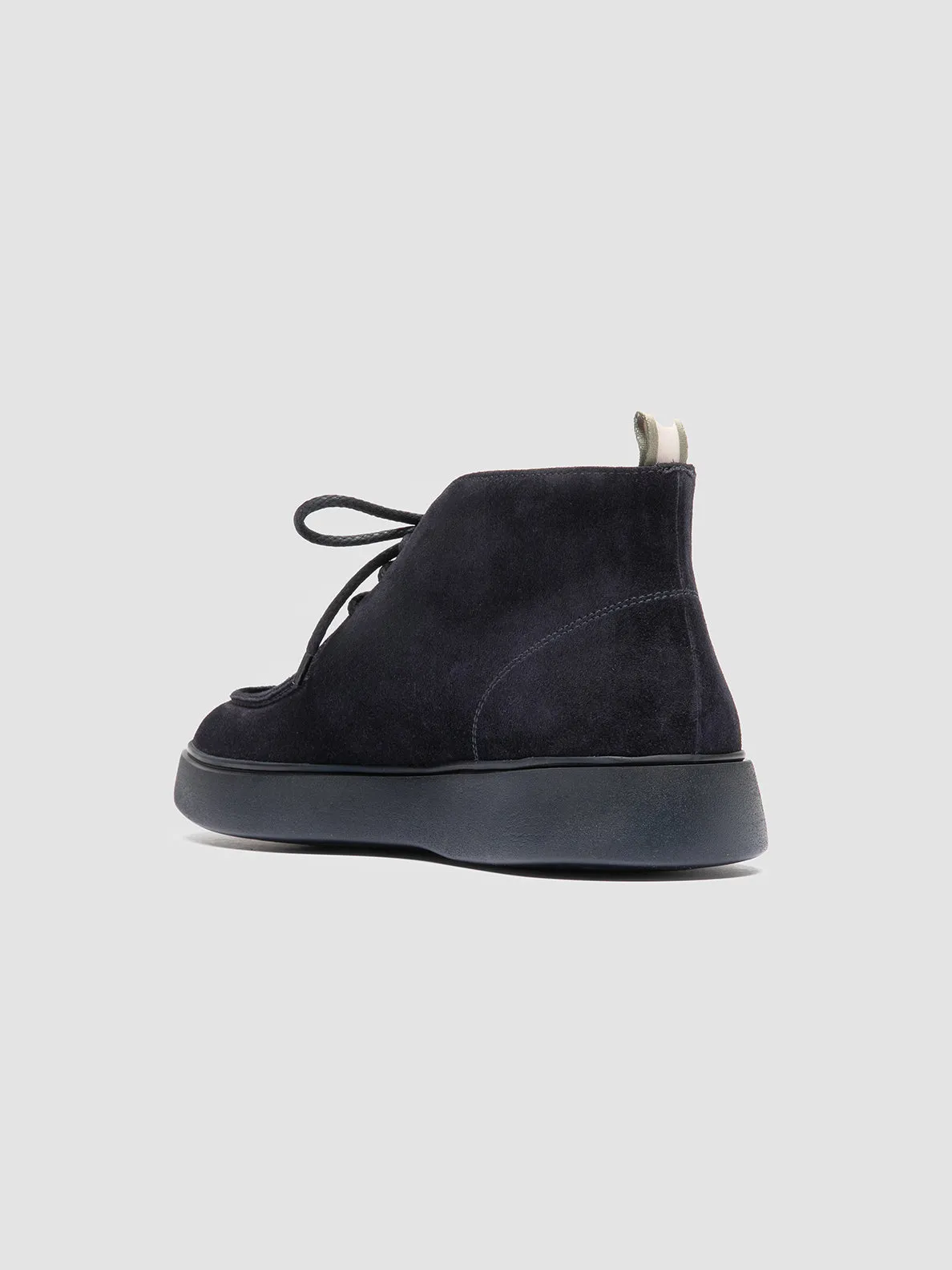 Igg Boots FRAME 002 - Navy Suede Chukka Boots