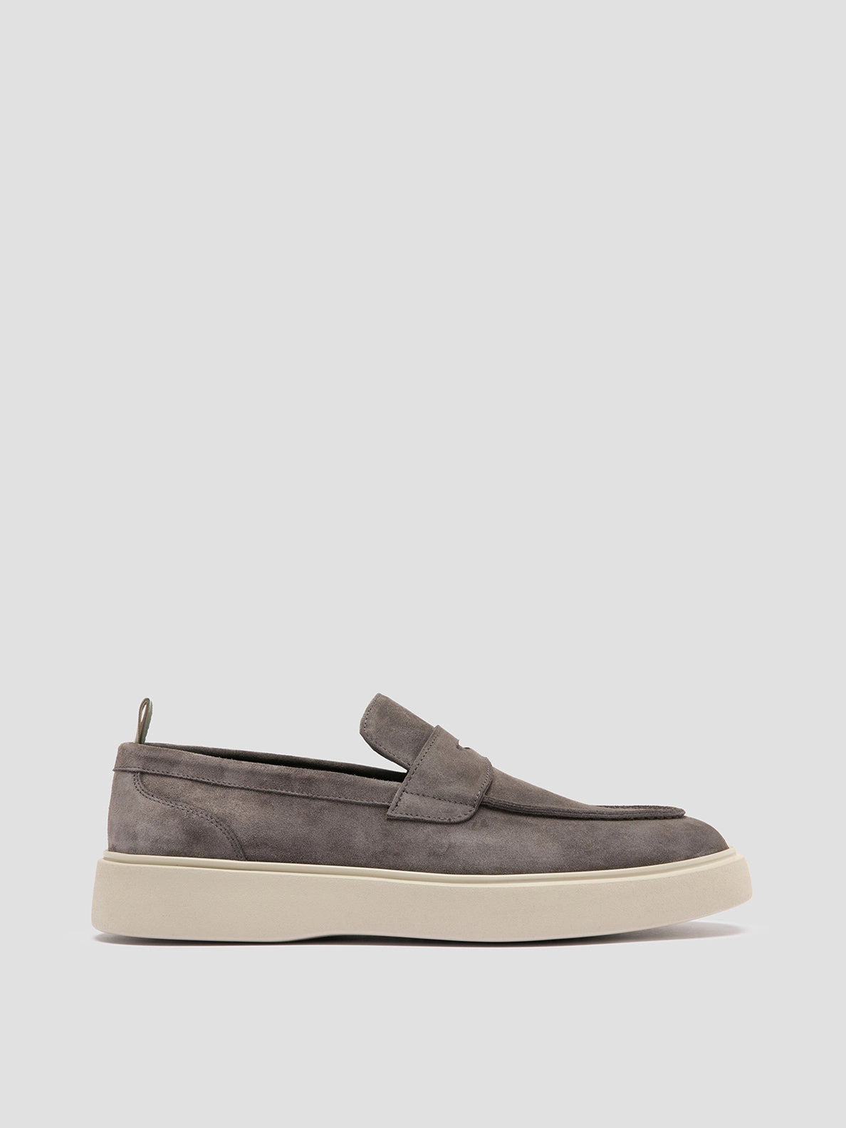 Banana Republic Loafers FRAME 001 - Grey Suede Penny Loafers