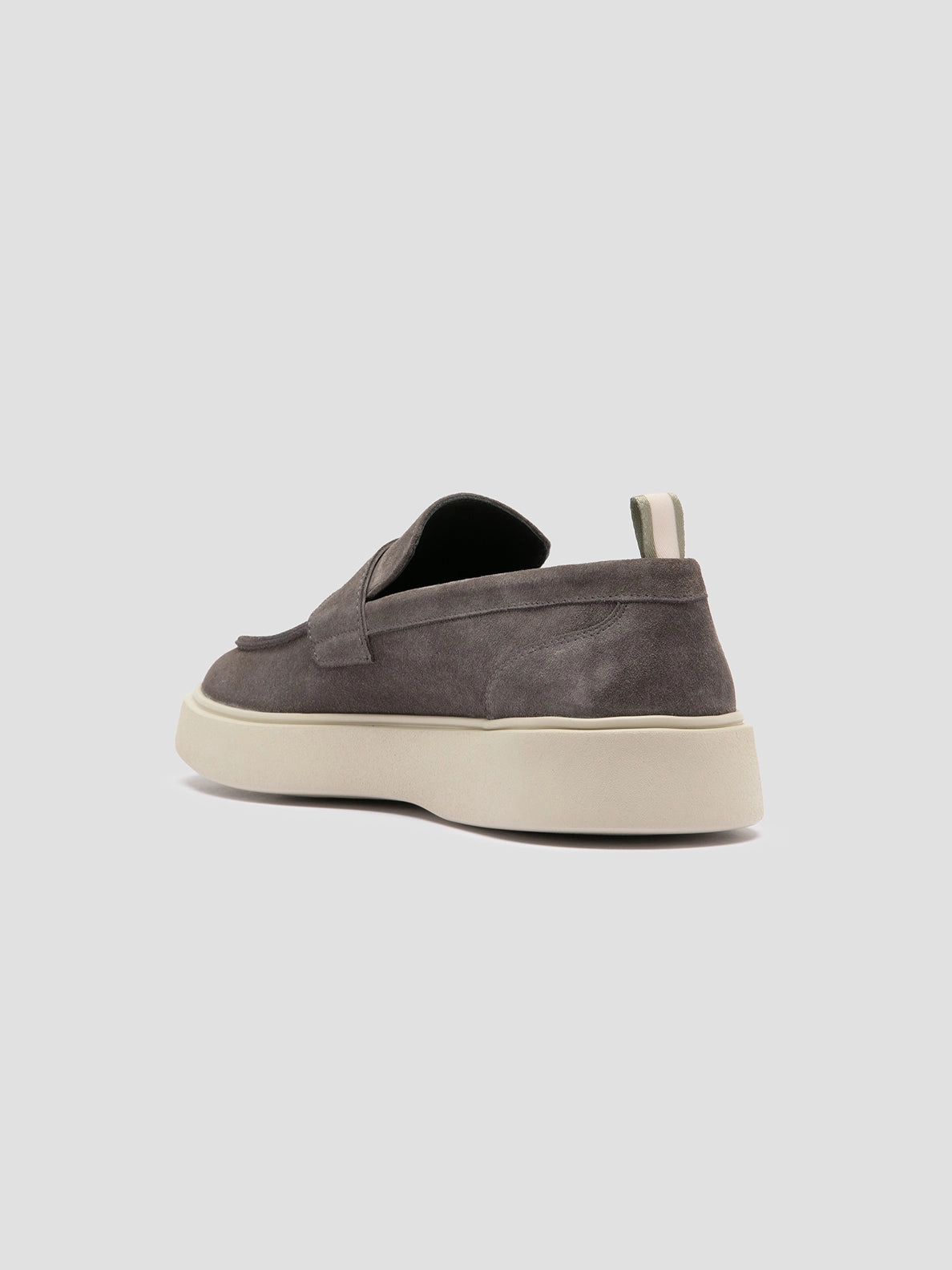 Paul Green Loafers FRAME 001 - Grey Suede Penny Loafers