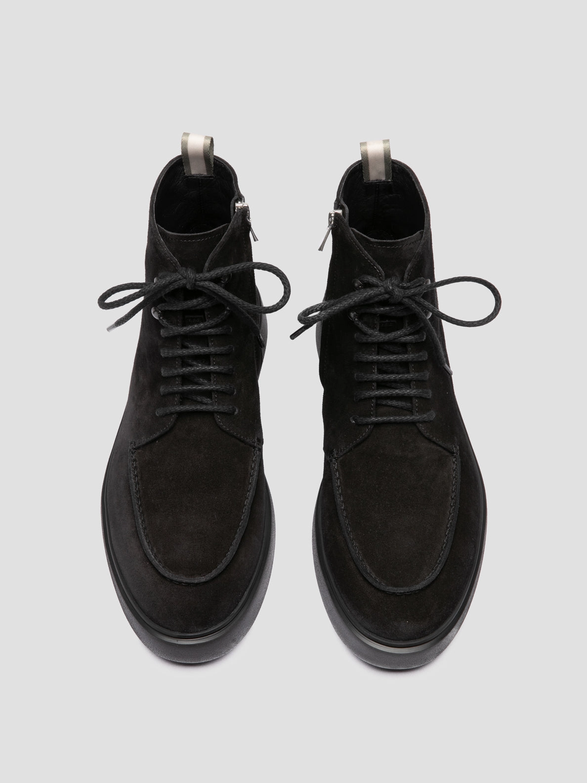 Dibs Boots FRAME 004 - Black Suede Lace-up Boots