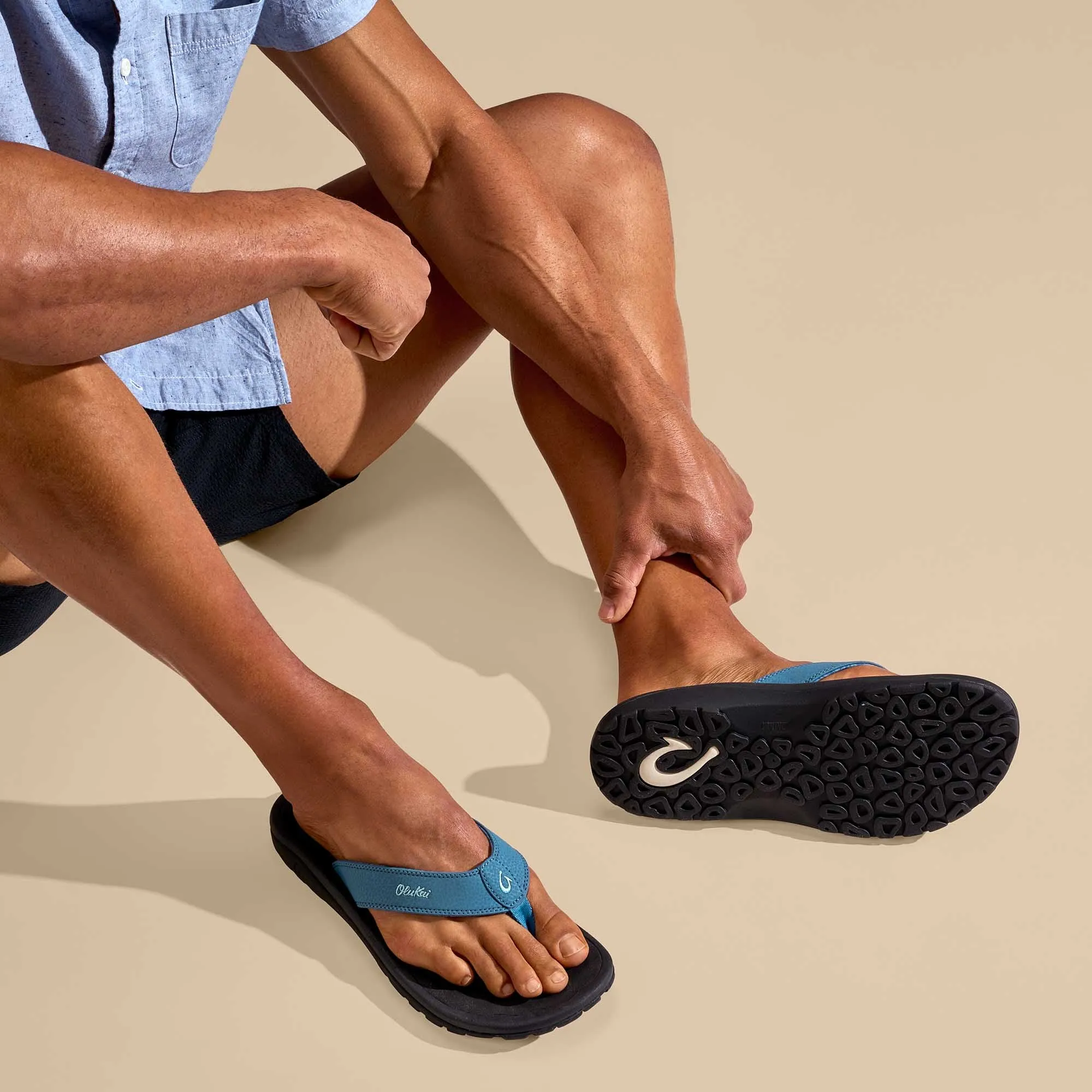 Ohana - Vintage Blue / Black Sandals 2024