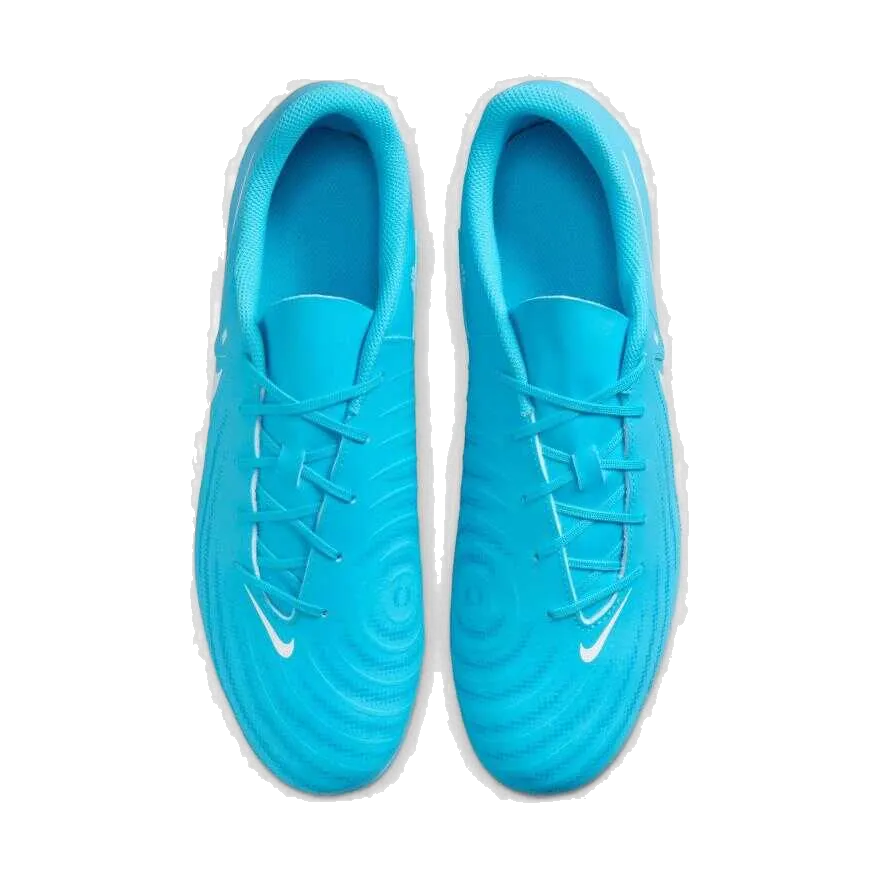 Squat Shoes Nike Nike Men's Phantom Gx Ii Club Soccer Shoes - Blue Fury / White