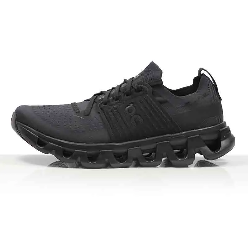 On Cloudswift 4 Men's Running Shoe - Black/Eclipse Best Cushioned Running Shoes Uk