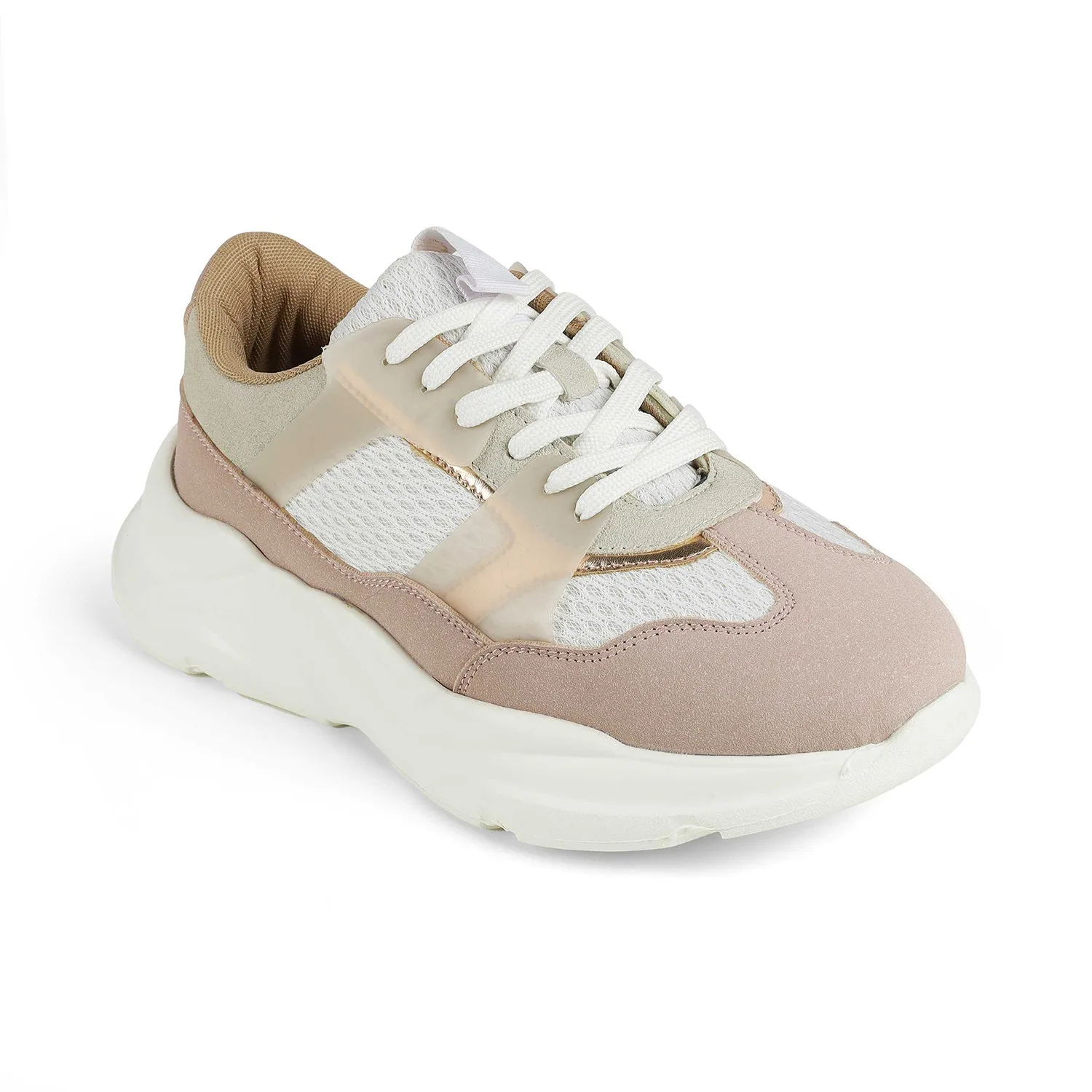 Most Comfortable Designer Sneakers Tresmode Ja Pink Women's Sneakers