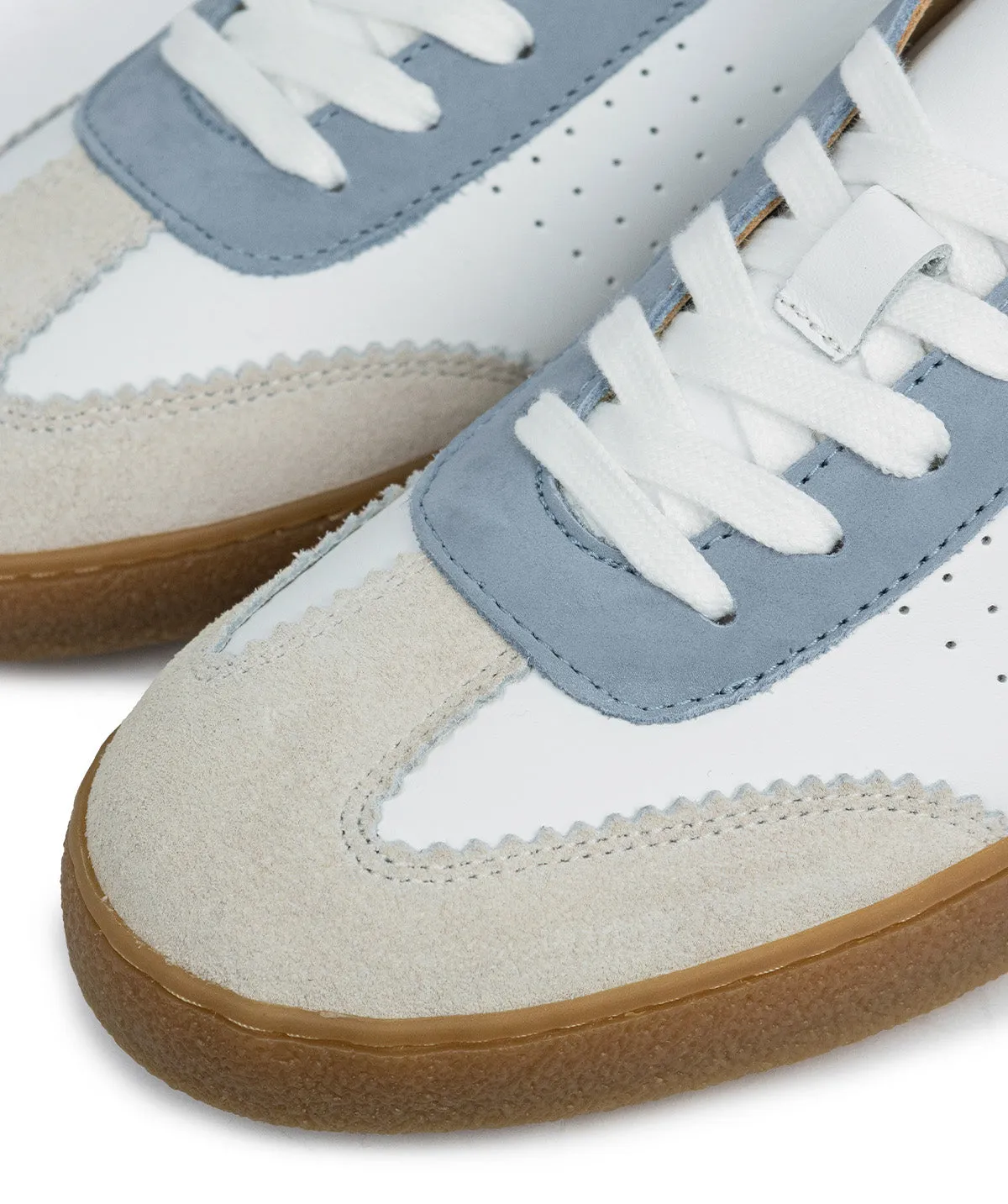 Sneakers JANE Ciel et Blanc Design Sneakers