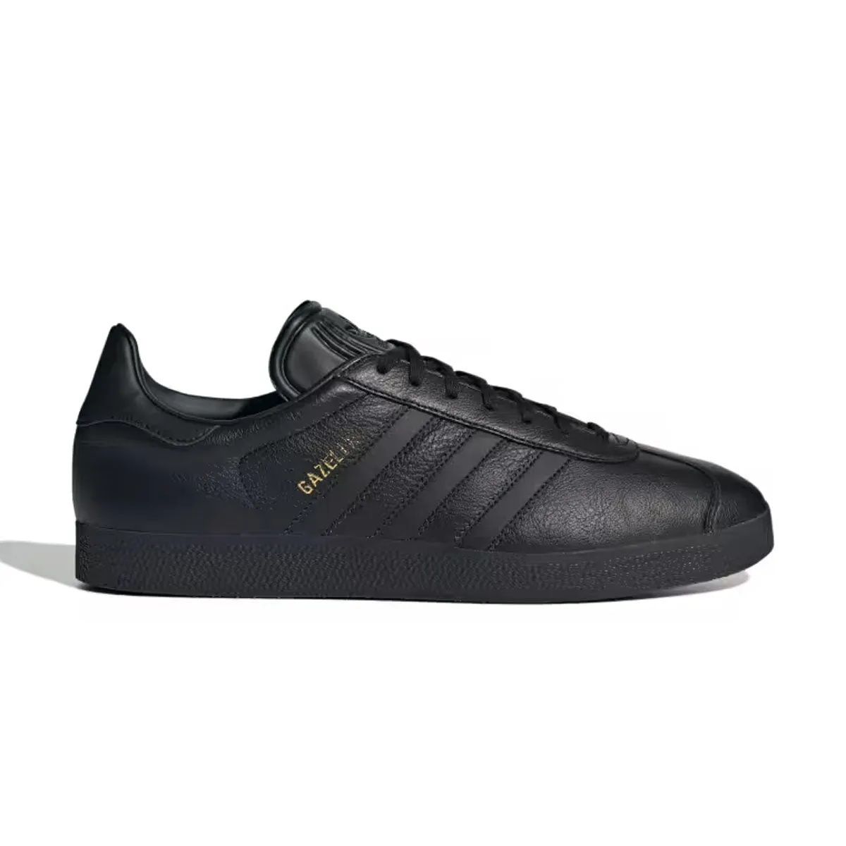 Adidas Shoes With Stripes On One Side Gazelle 'Core Black Gold Metallic'