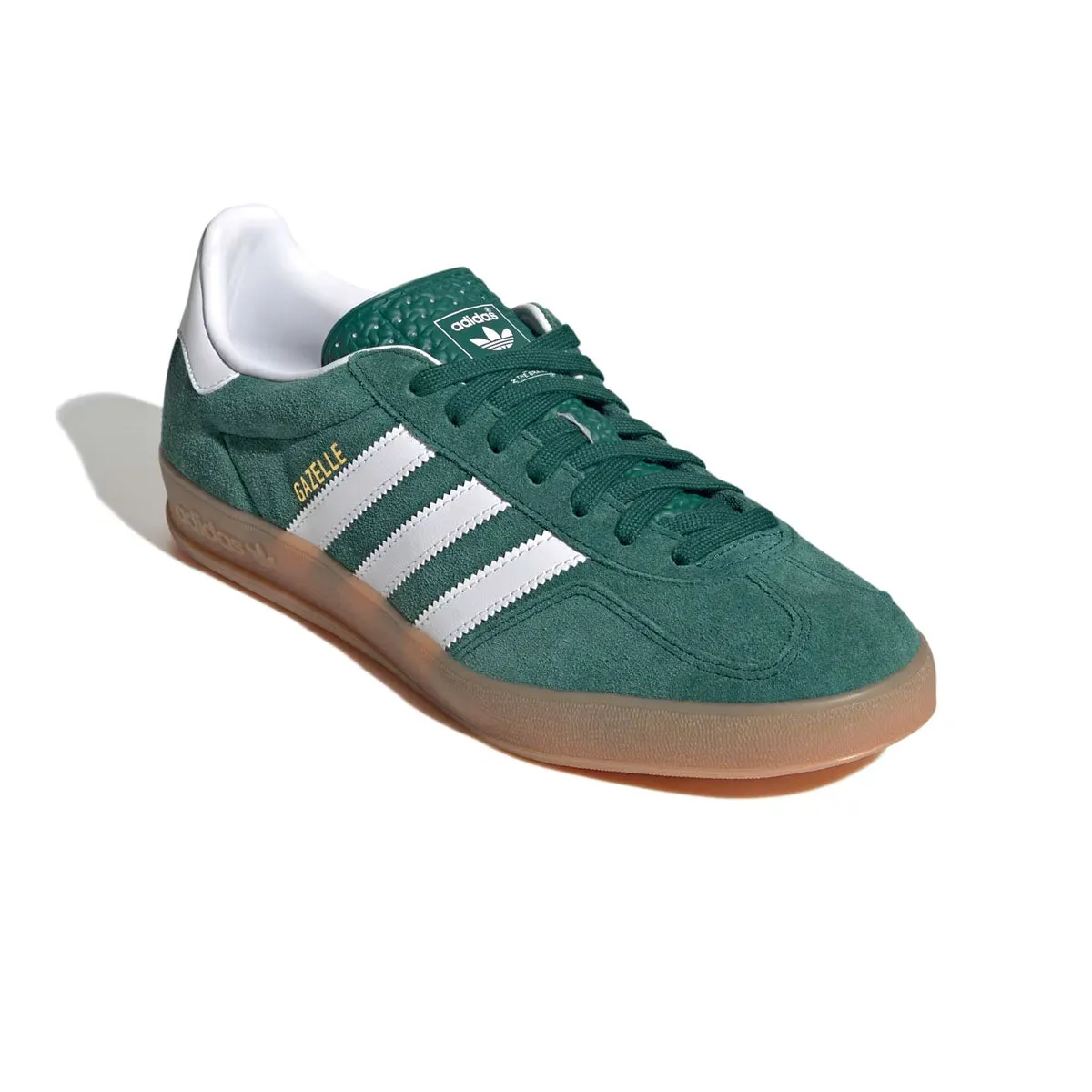 Gazelle Indoor 'Collegiate Green White Gum' Adidas F50 Indoor Soccer Shoes
