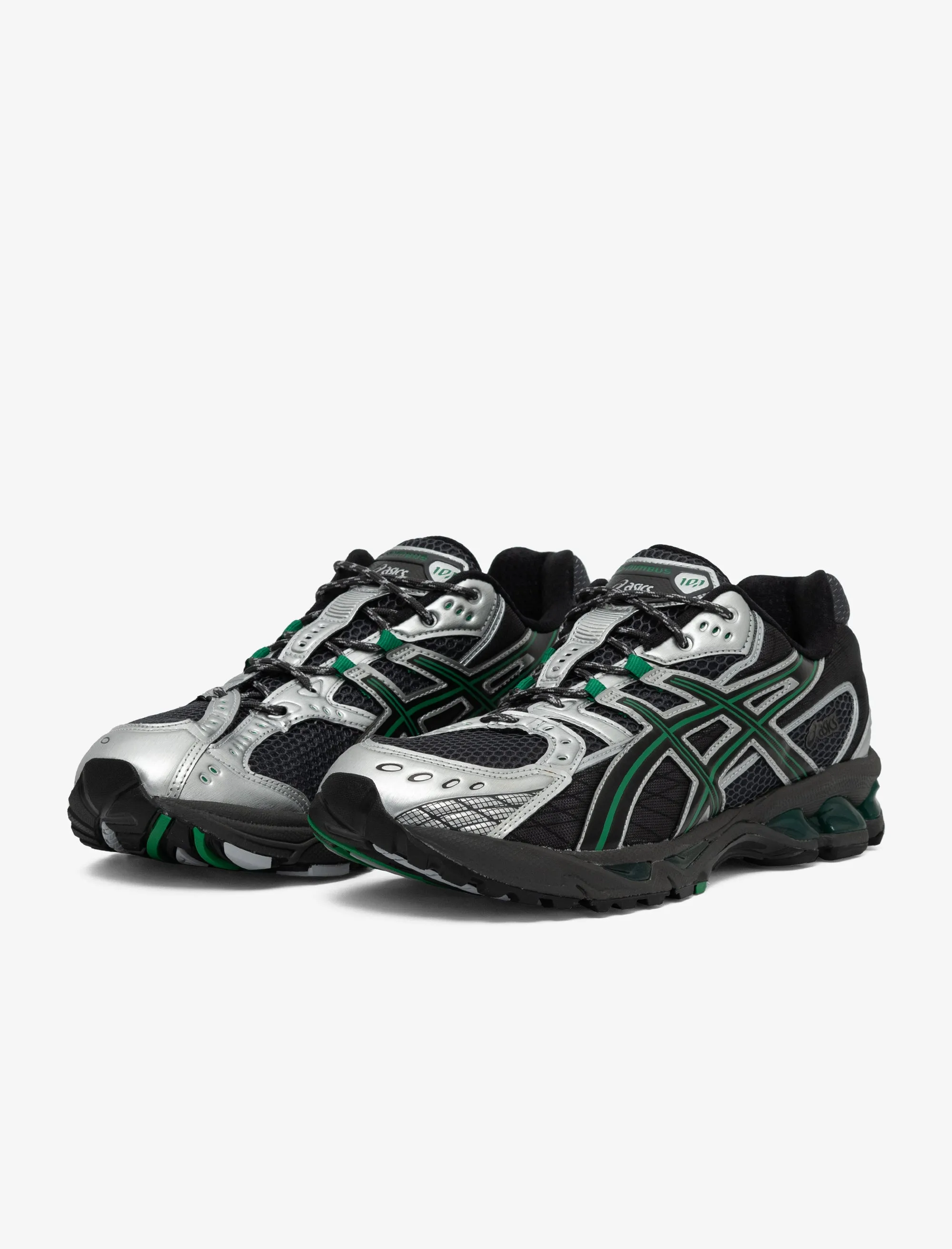 Gel-Nimbus 10.1 (Obsidian Grey/Green Basil) Asics Gel Foundation 13 Running Shoes