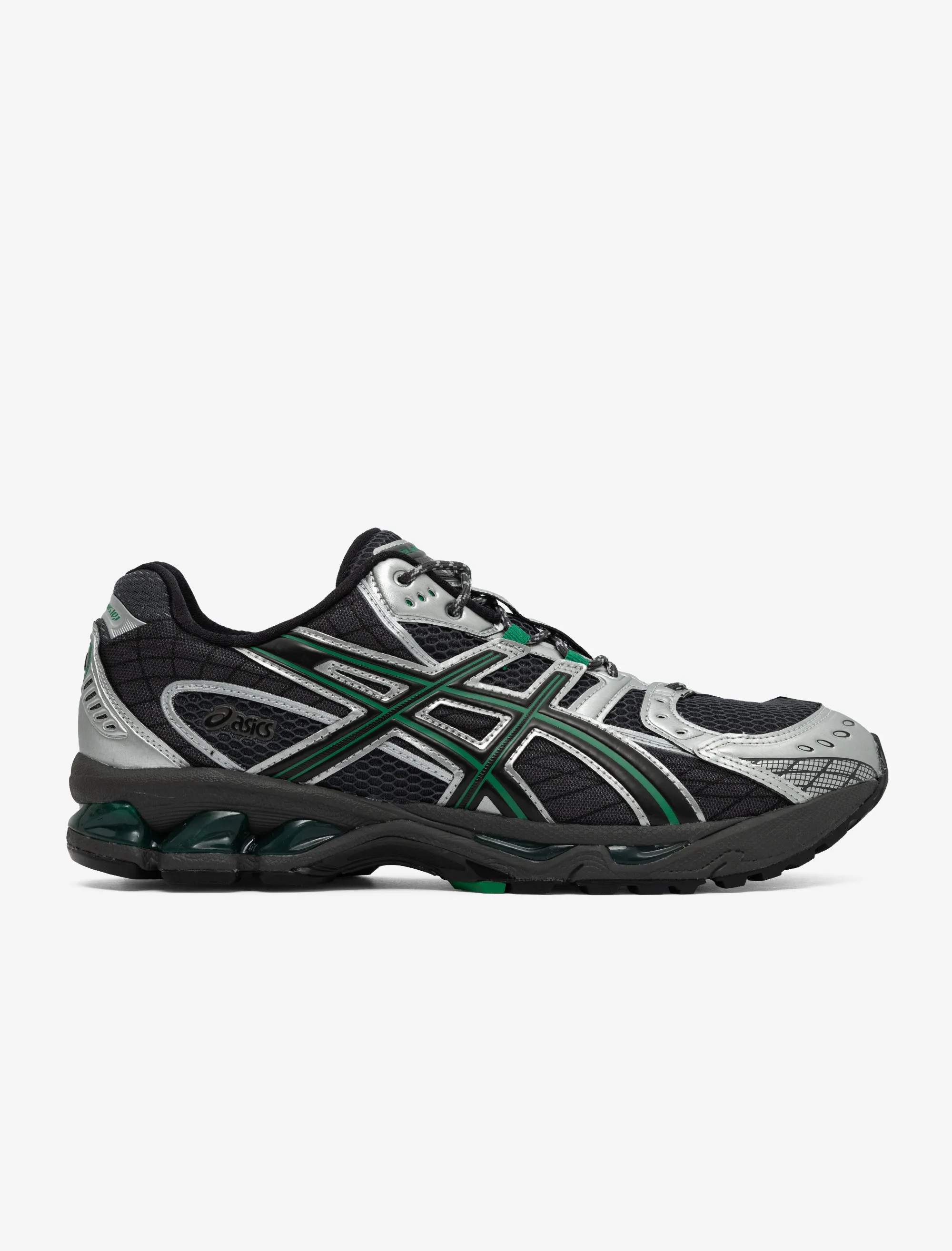 Gel-Nimbus 10.1 (Obsidian Grey/Green Basil) Asics Shoes Liz Akama