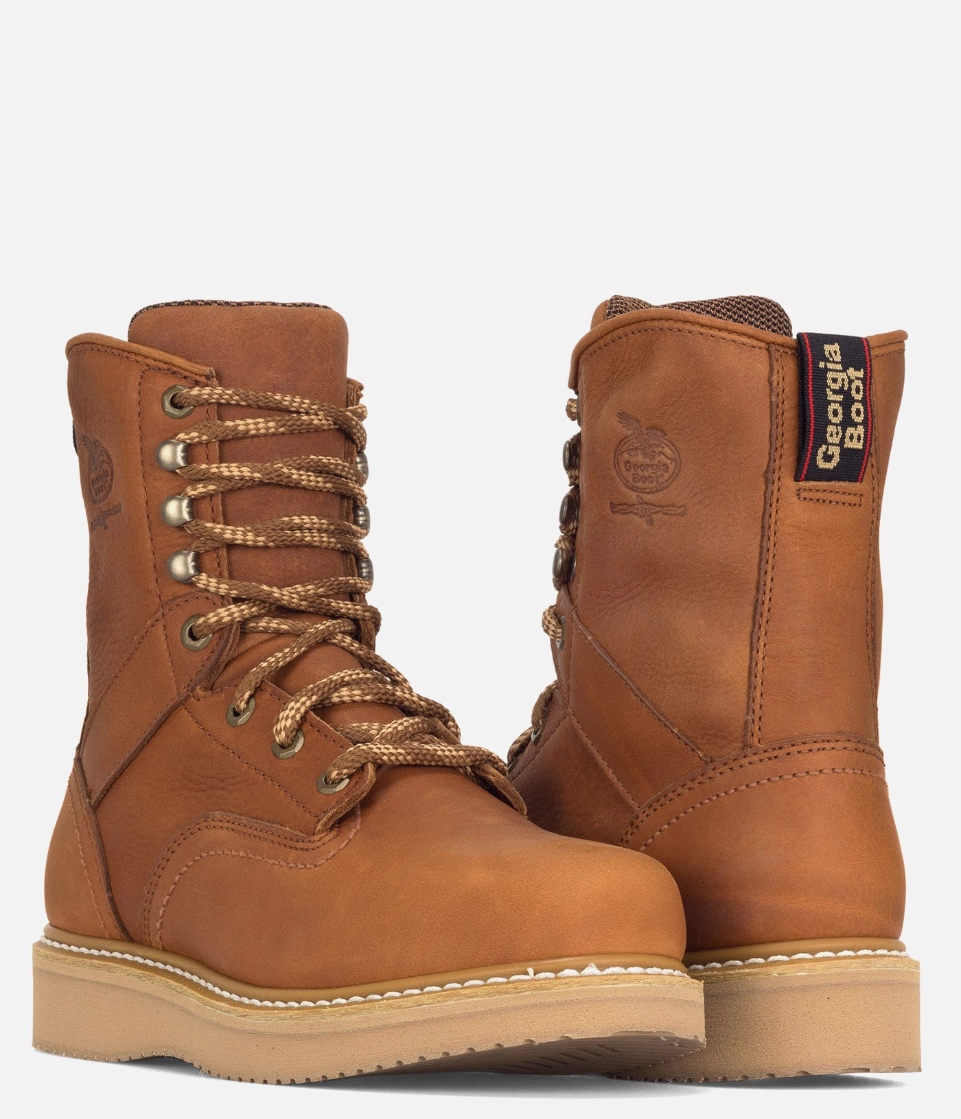 Georgia Boot 8" Wedge Work Boot - Men Walmart Dress Boots