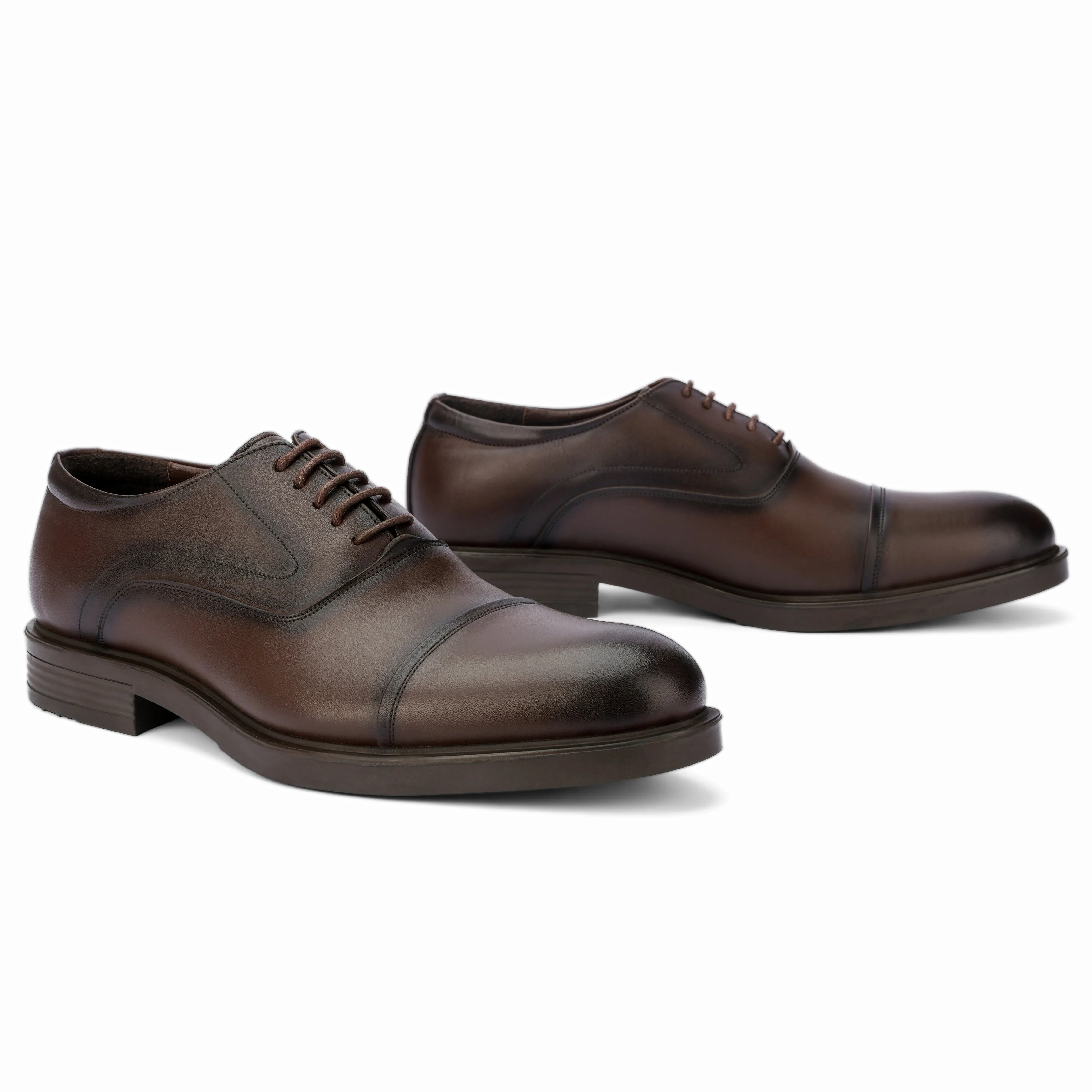 Brio Elite Step - Brown Carlyle Plain Toe Oxfords Review