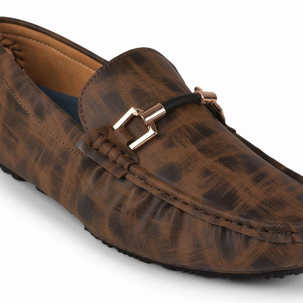 Loafers Target Gliders (Brown) Casual Slip on Loafers Shoes For Men By Liberty