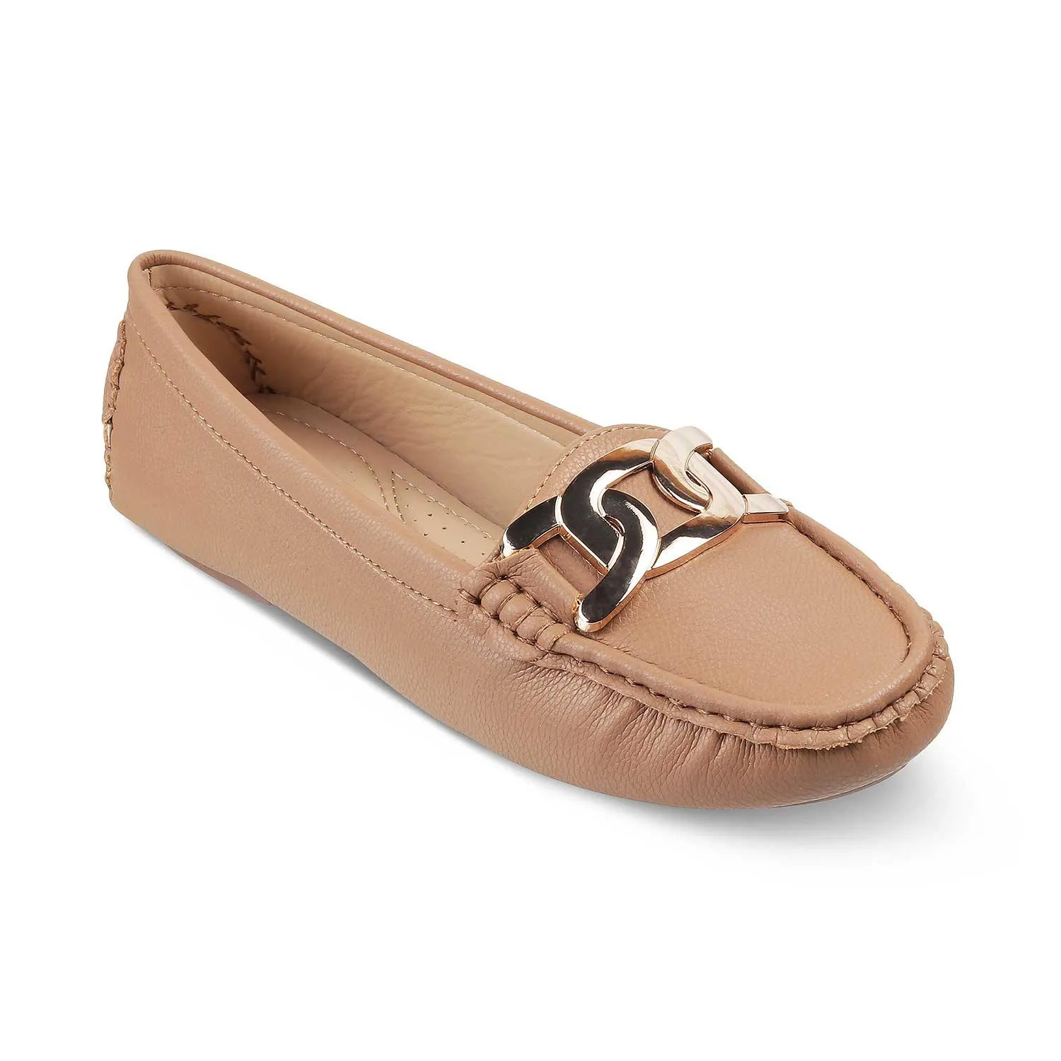 Karl Lagerfeld Loafers The Yon New Tan Women's Dress Loafers Tresmode